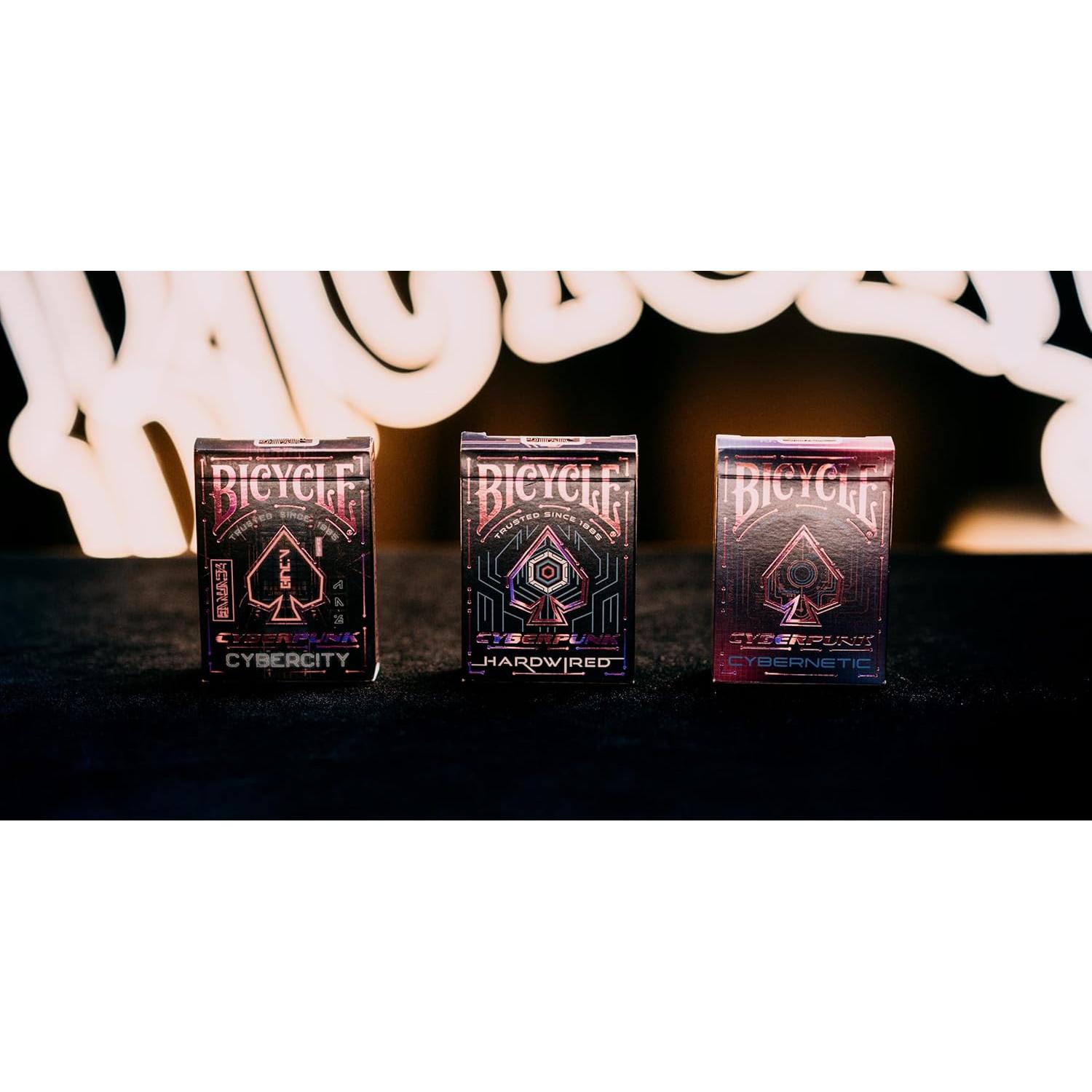 Baraja de Cartas Cyberpunk Hardwired Bicycle - 1 Baraja
