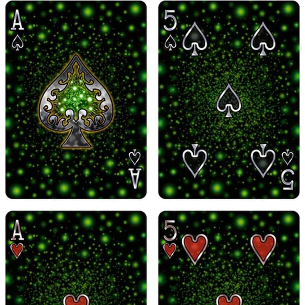 Cartas de Juego Fireflies Bicycle - 100g - Pips Personalizados