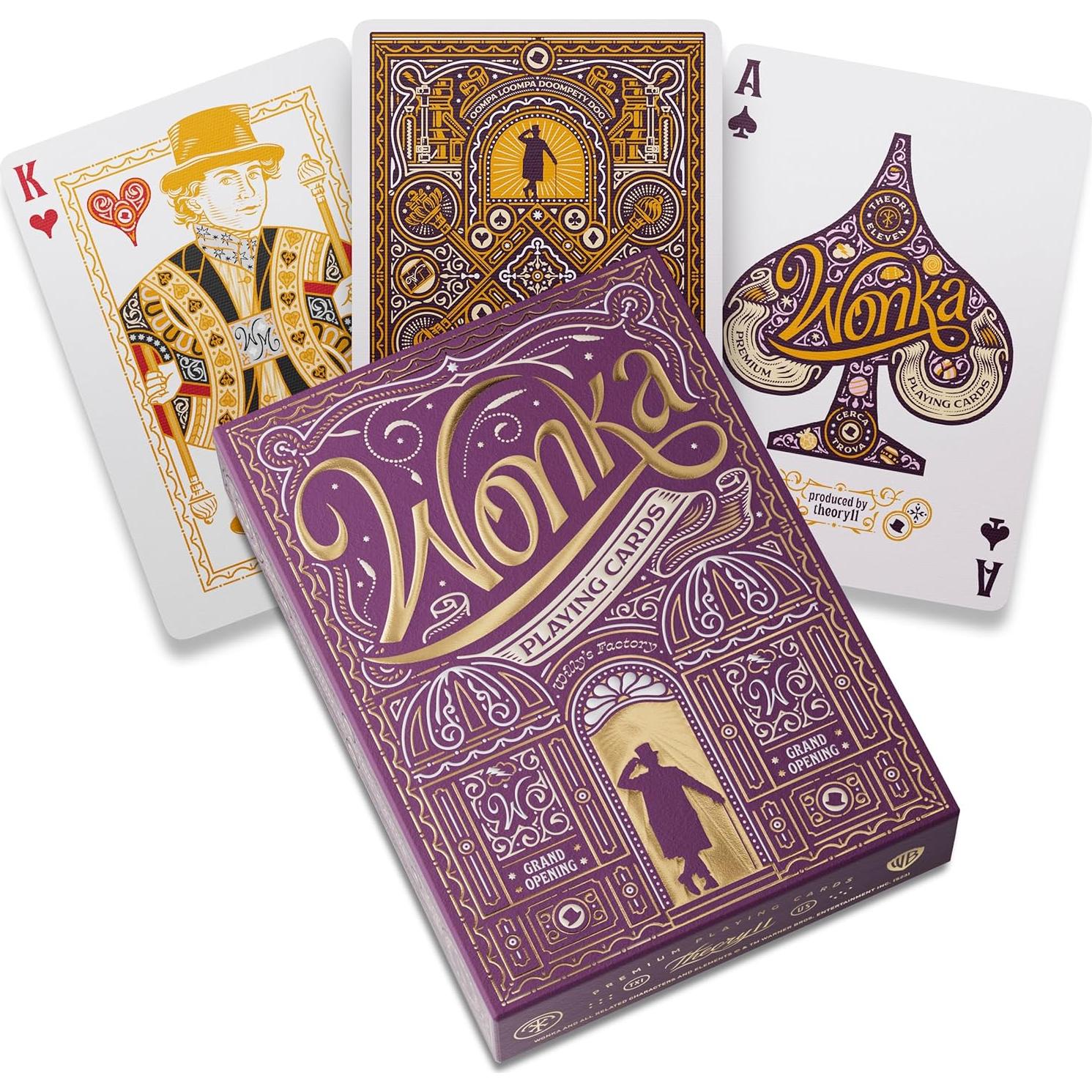 Naipes Premium Wonka Theory11 - Tamaño Póker Estándar