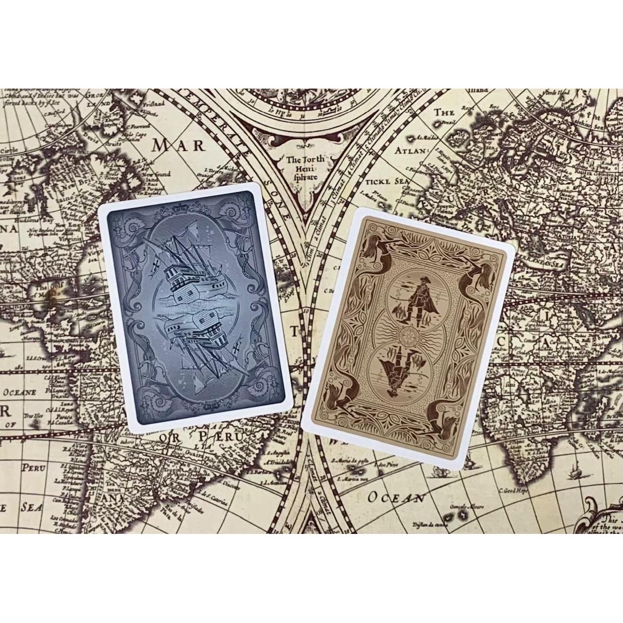 Barajas de Cartas Piratas Bicycle - Set de 2 Paquetes Premium