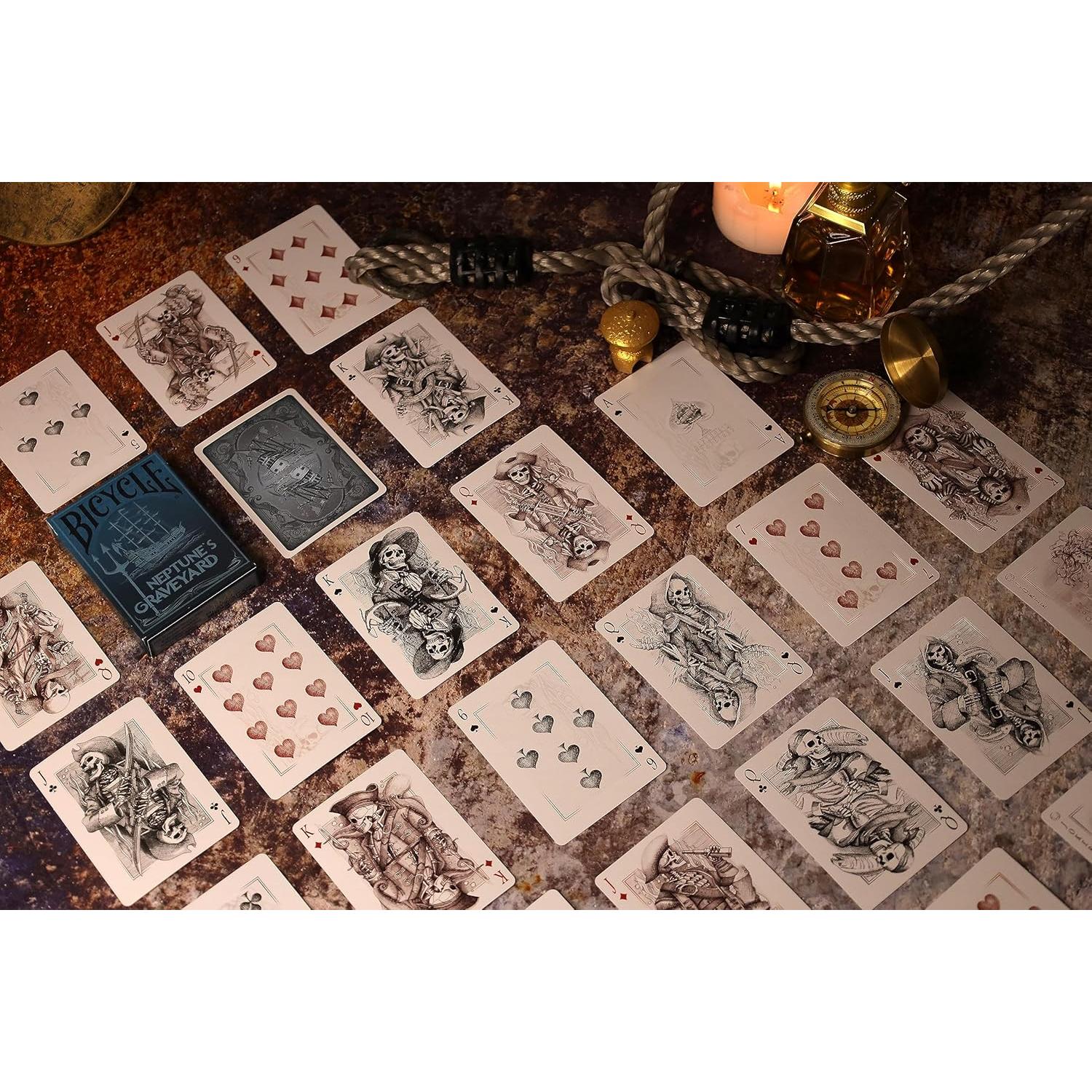 Barajas de Cartas Piratas Bicycle - Set de 2 Paquetes Premium