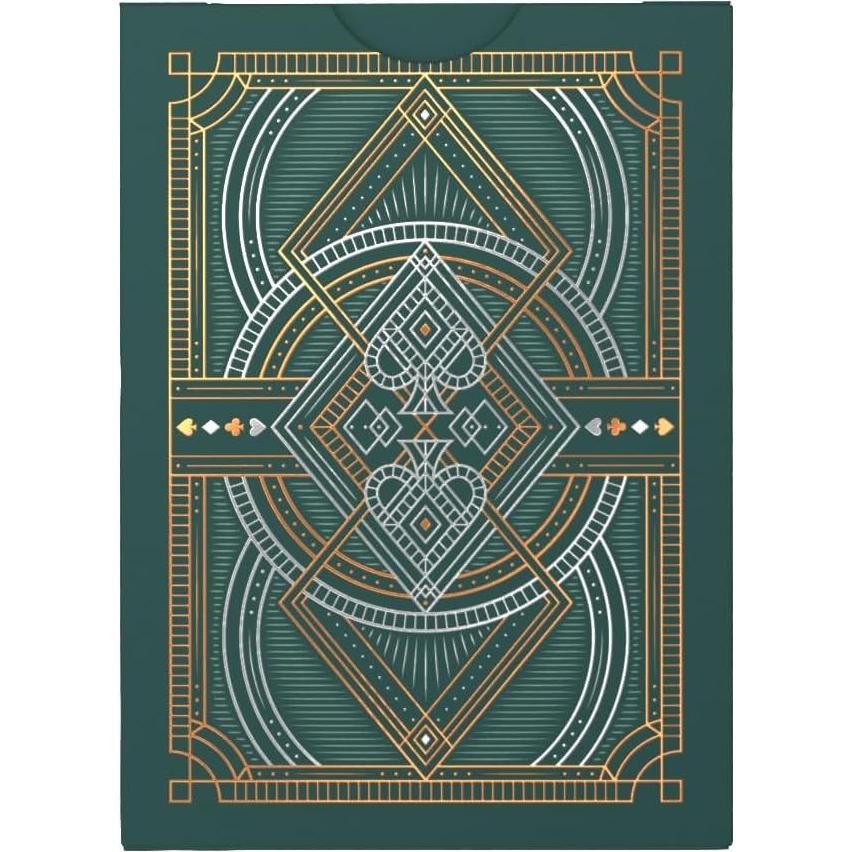 Baraja de Jugar Bicycle Bizantina con Folio Dorado y Plateado