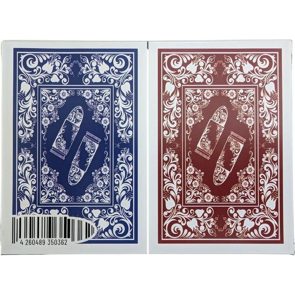 Cartas de Juego Bullets - 2 Barajas de Plástico Impermeables