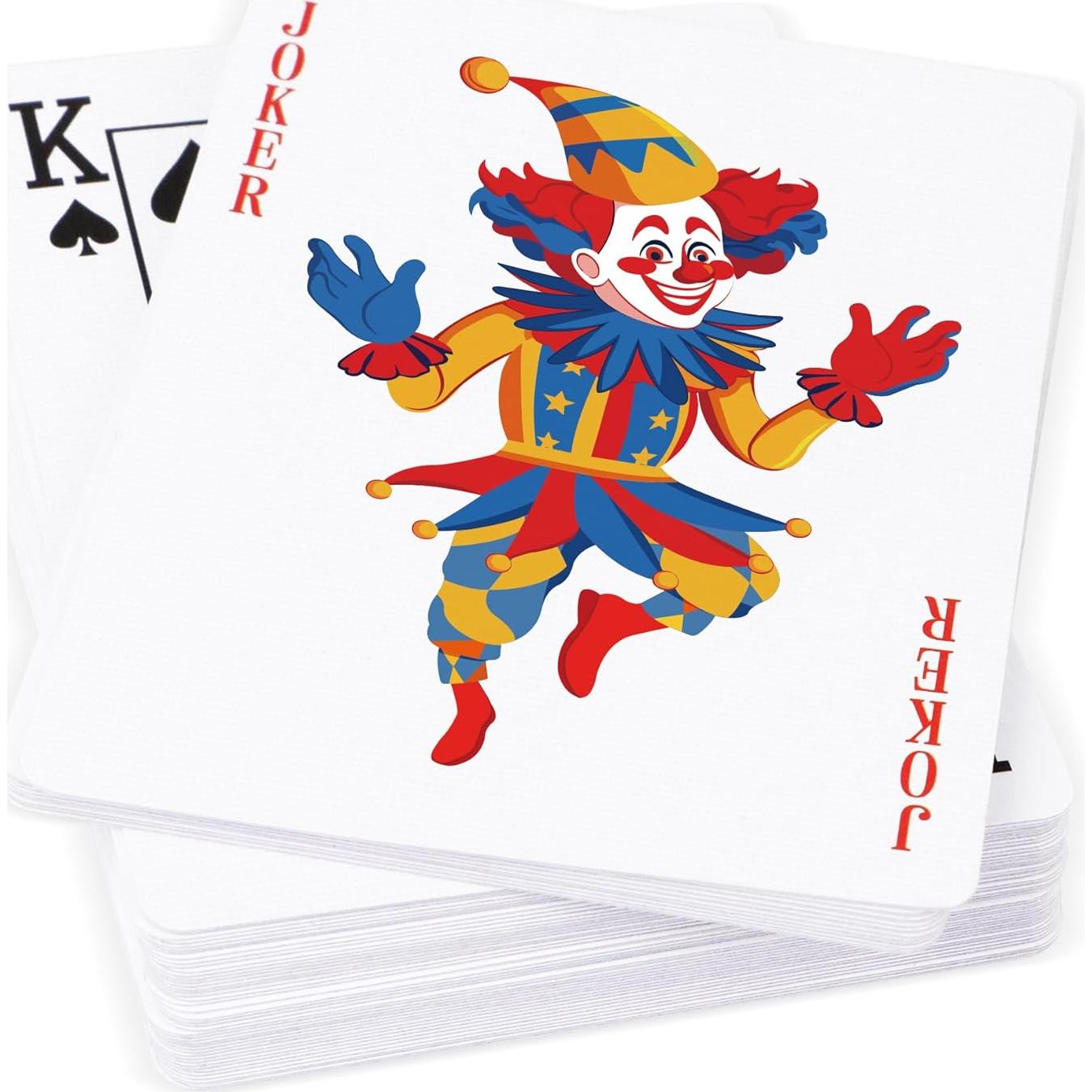 Barajas de Jugar Timenued 2 Paquetes Verde Naranja 63x88mm