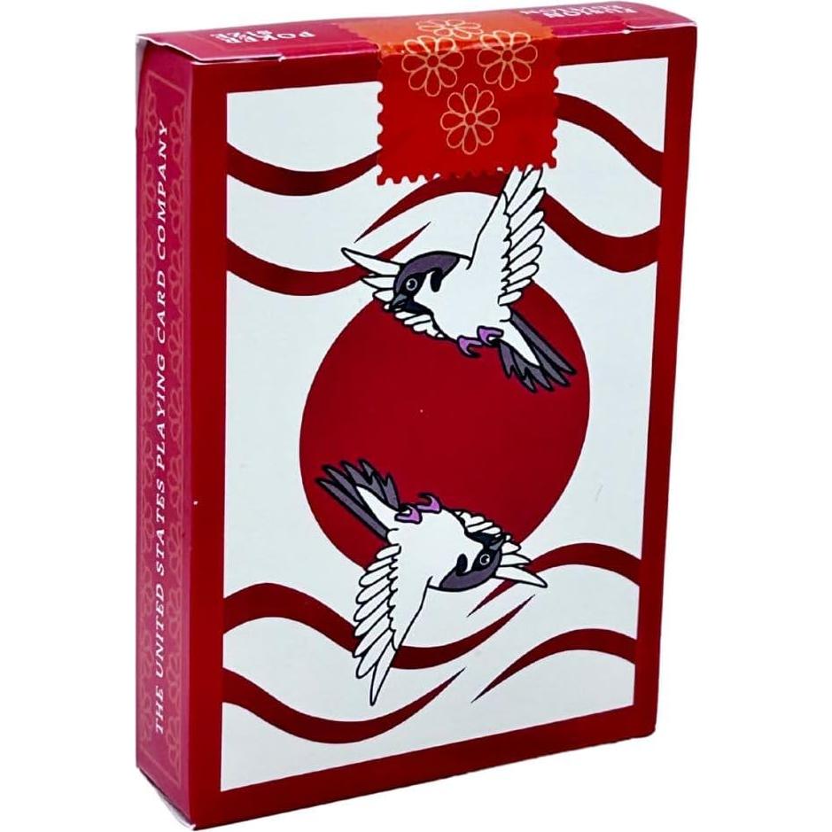 Baraja de Poker Bicycle Sparrow Hanafuda Fusión - 52 Cartas