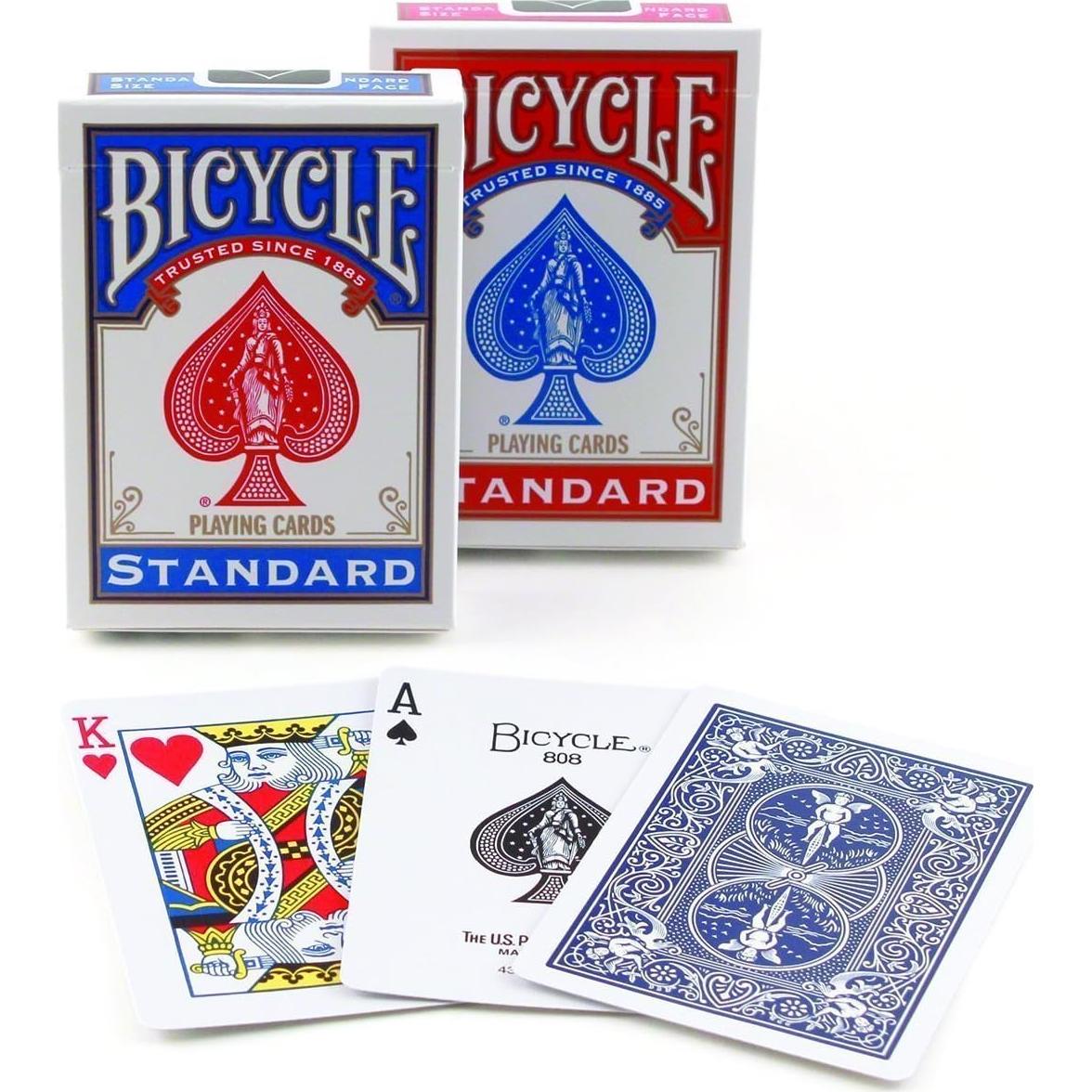 Cartas de Póker Bicycle Estándar - Paquete de 2 Barajas