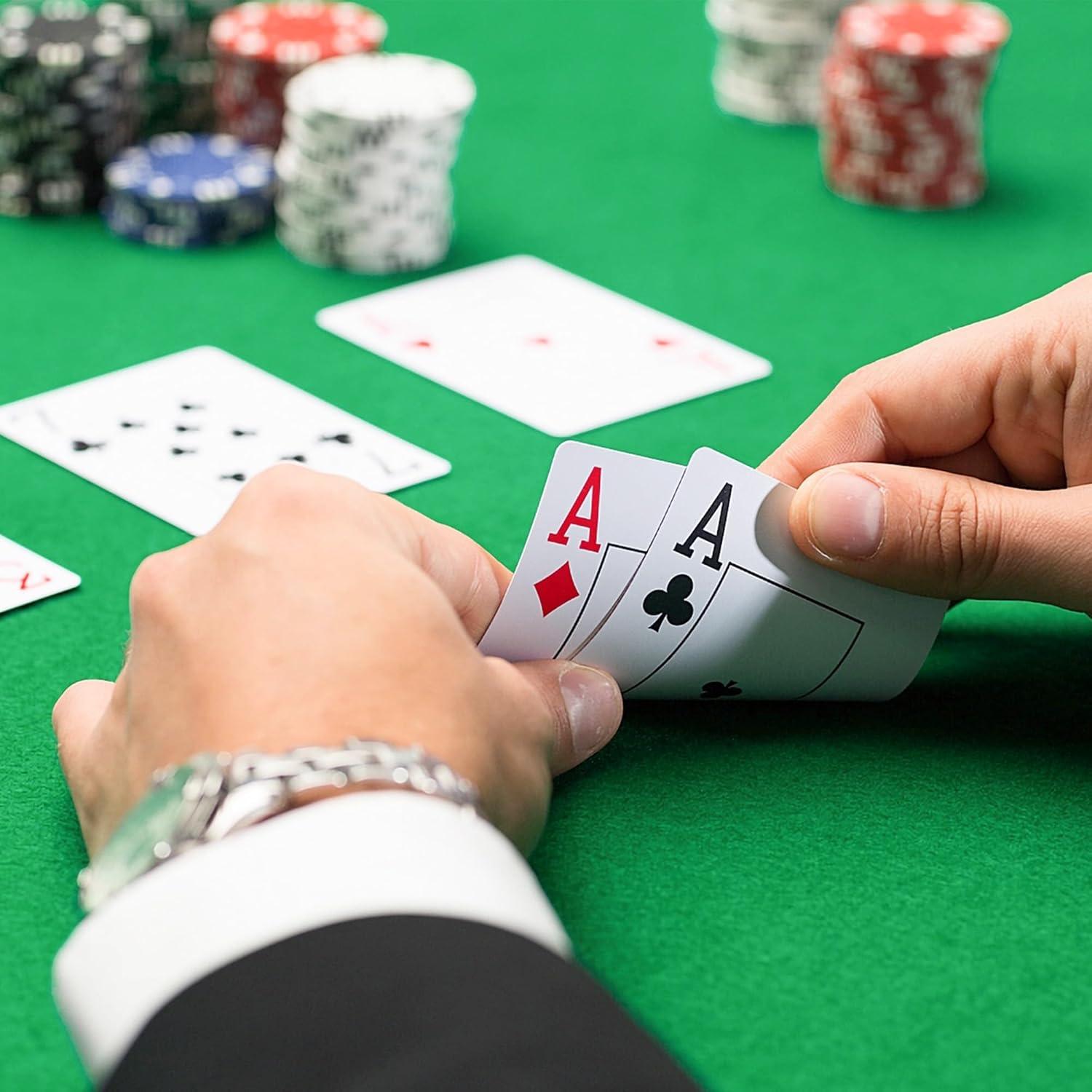 Barajas de Juego Grandes Fanwer - 2 Paquete para Adultos