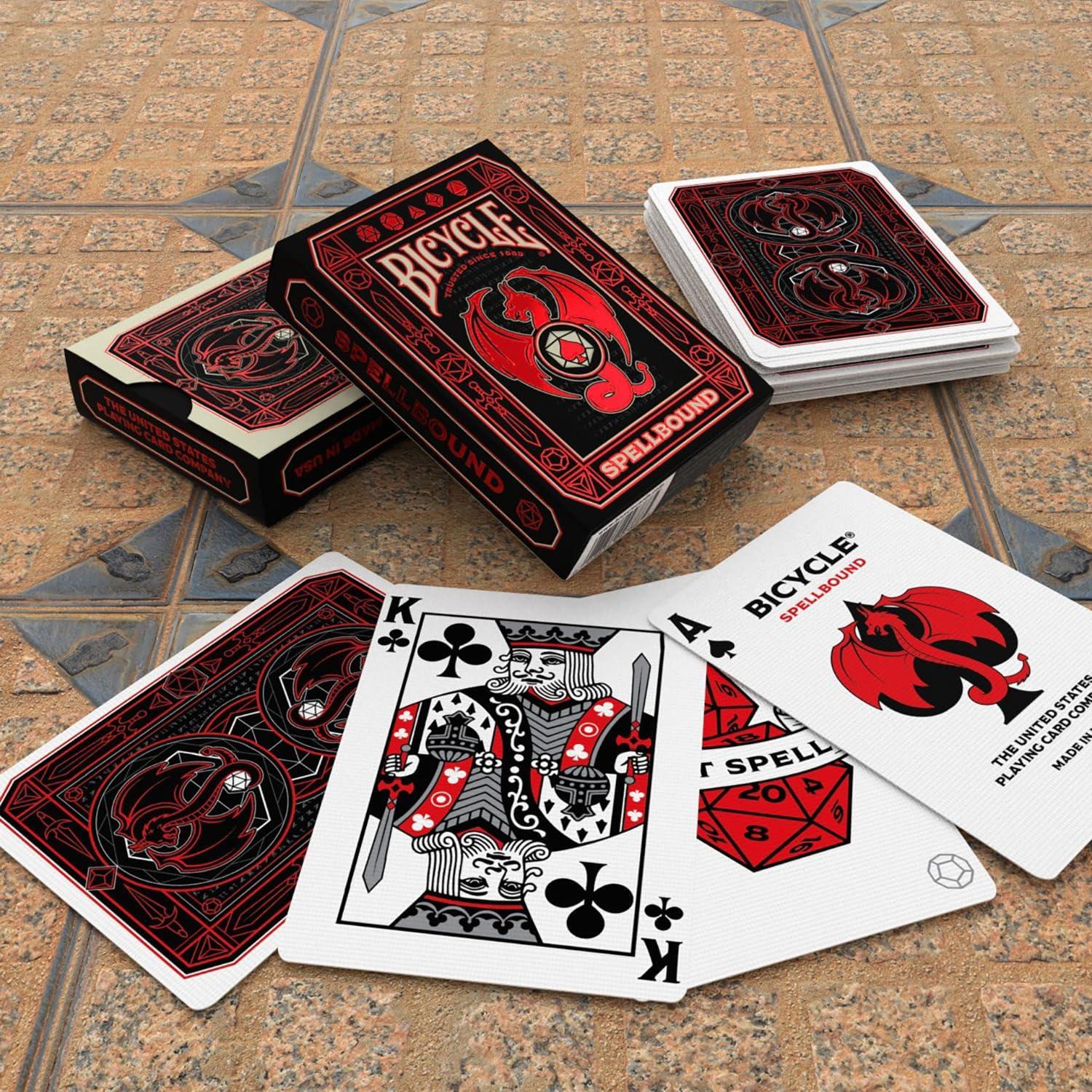 Cartas de Juego Bicycle Spellbound - Diseño Fantasía, Juego Exclusivo