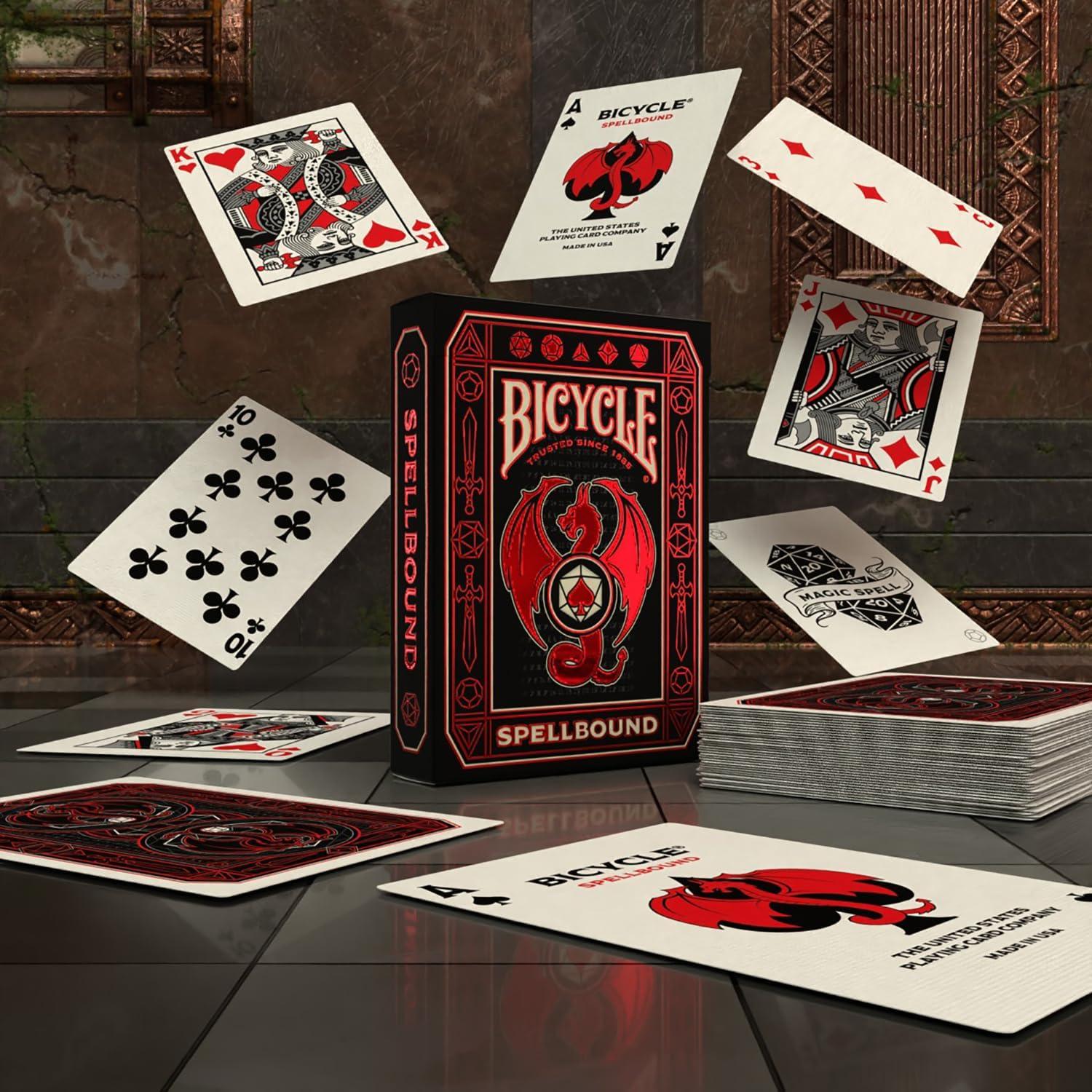 Cartas de Juego Bicycle Spellbound - Diseño Fantasía, Juego Exclusivo