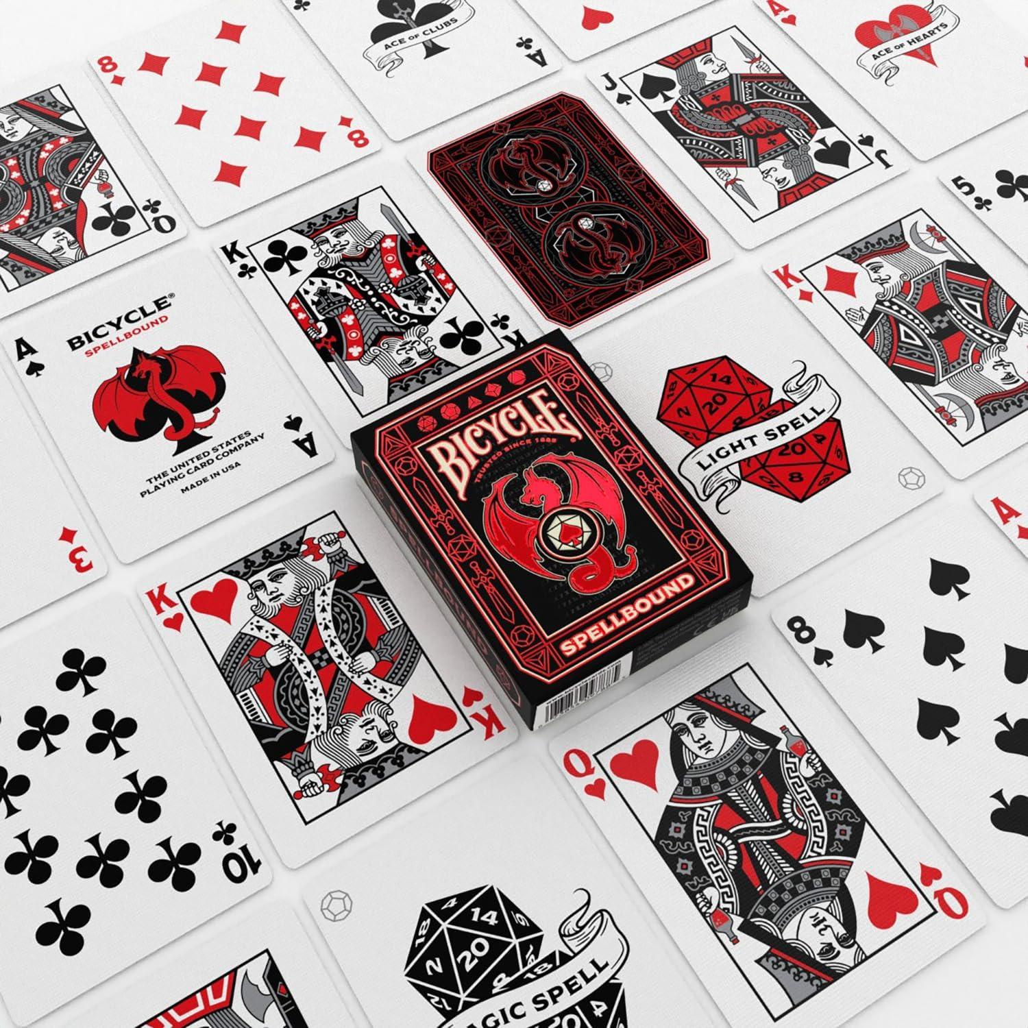 Cartas de Juego Bicycle Spellbound - Diseño Fantasía, Juego Exclusivo