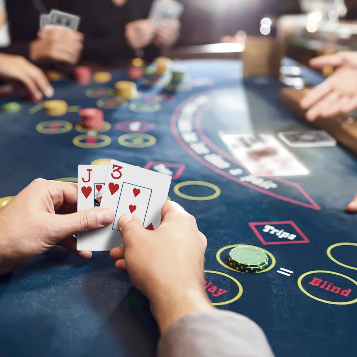 Juego de Cartas Jumbo Metsyth - 12 Barajas Coloridas 63x88mm