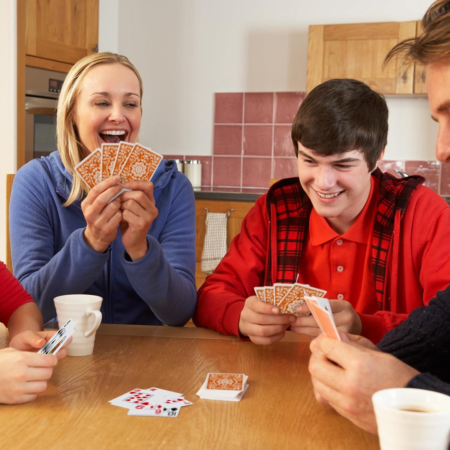 Juego de Cartas Jumbo Metsyth - 12 Barajas Coloridas 63x88mm