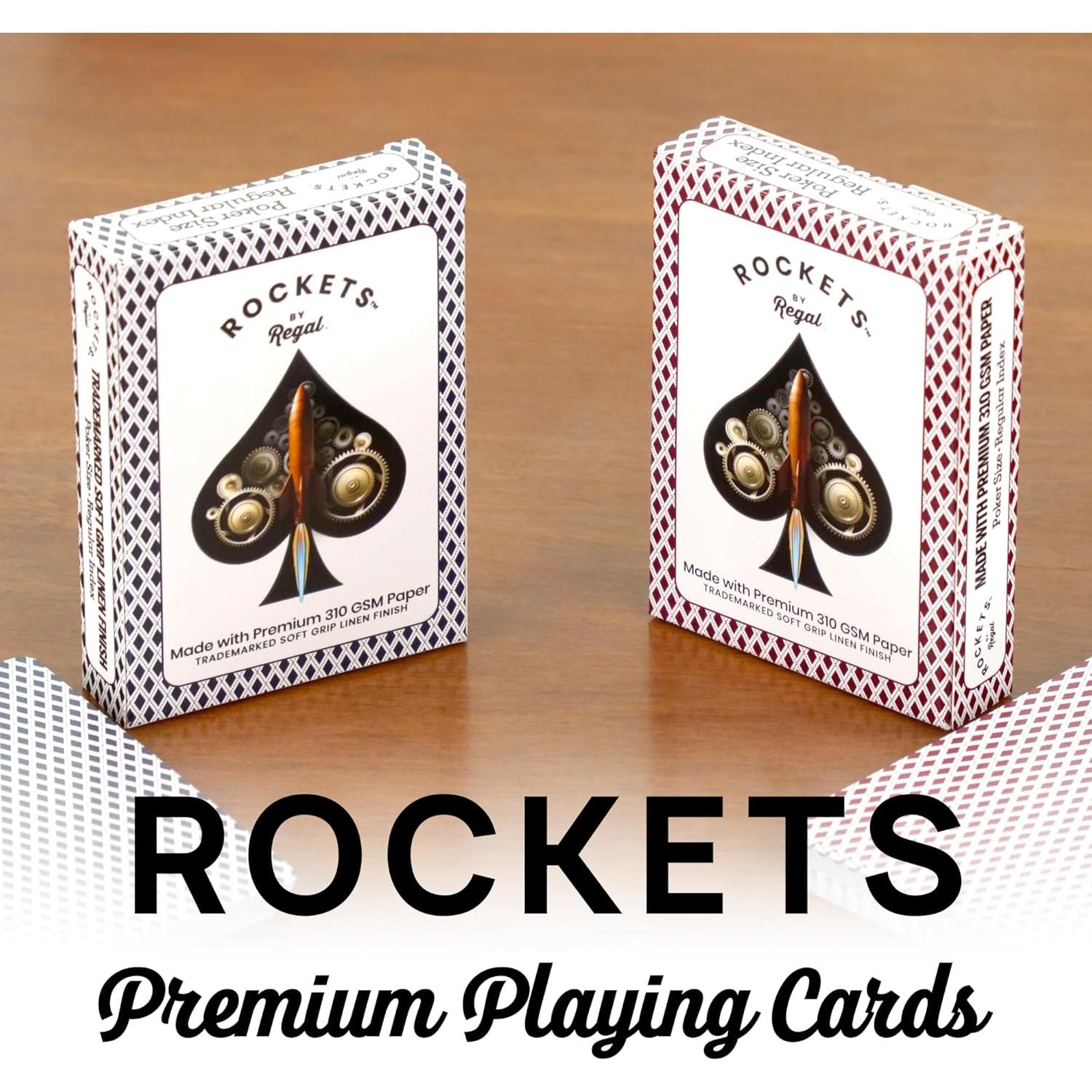 Set de Cartas de Juego a Granel Regal Games - 12 Barajas 310 GSM