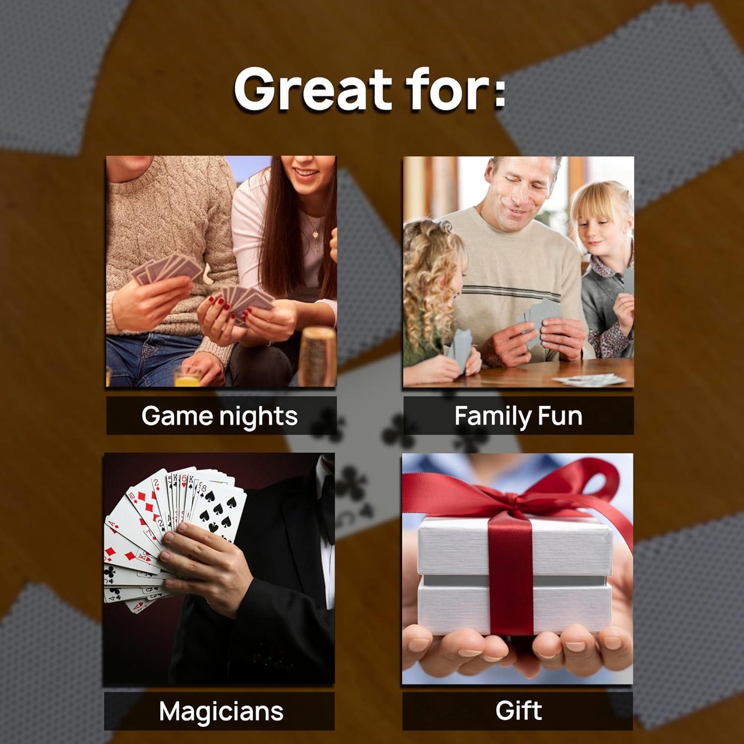 Set de Cartas de Juego a Granel Regal Games - 12 Barajas 310 GSM