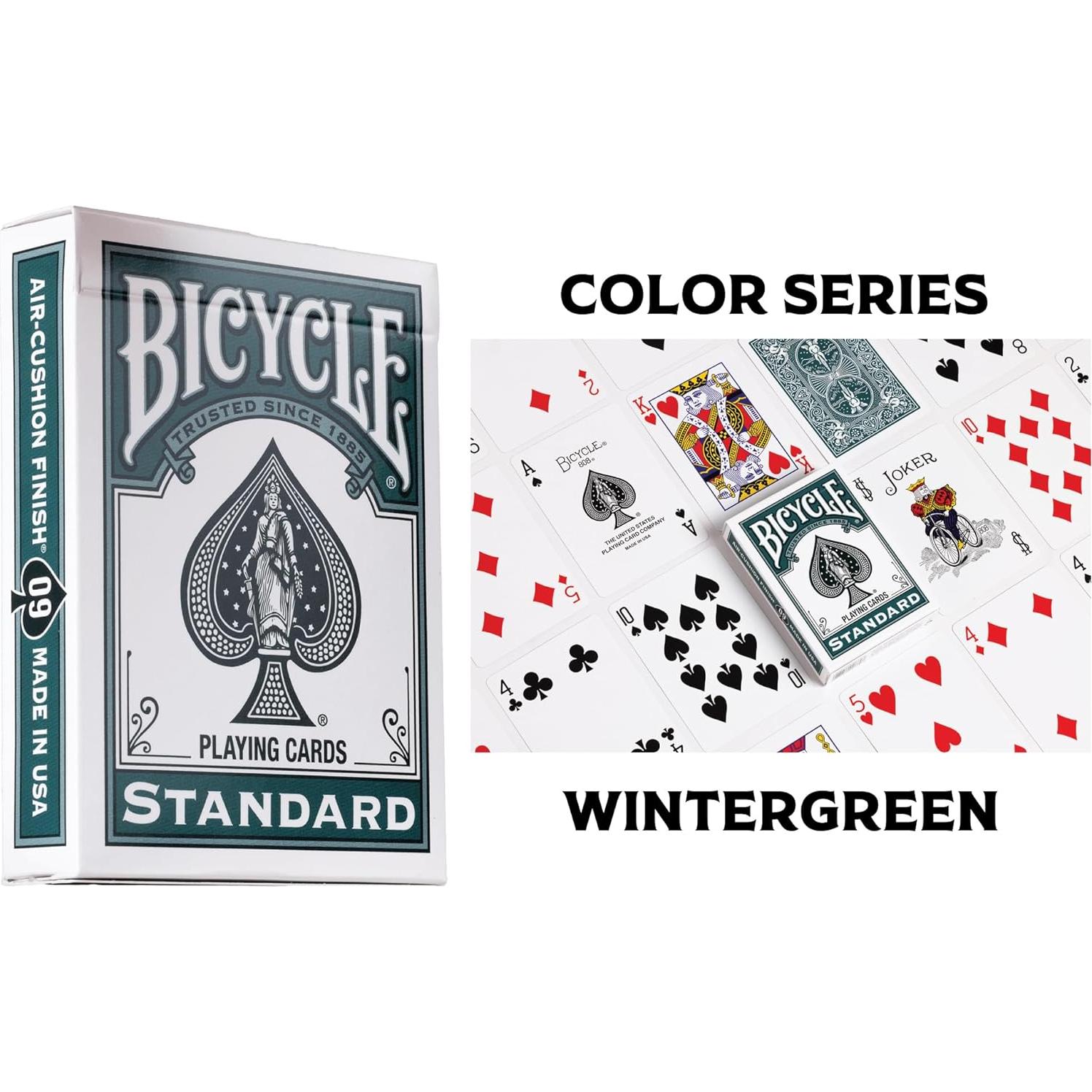 Paquete de 3 Barajas de Cartas Bicycle Color Series