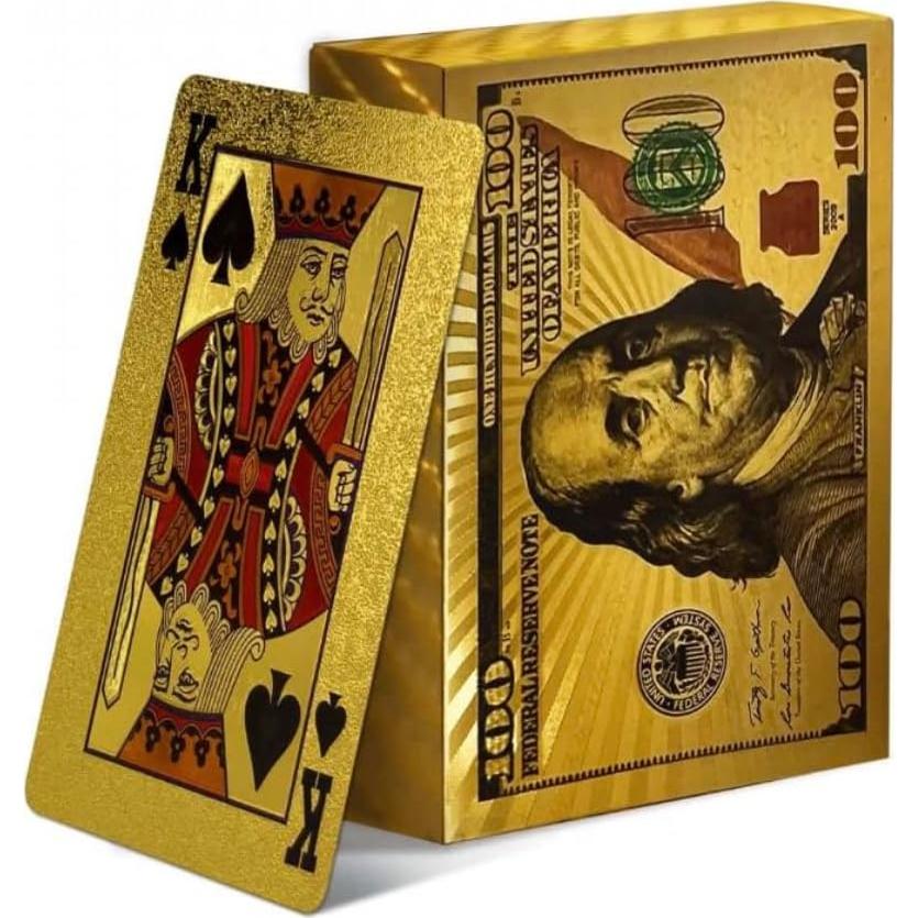 Baraja de Cartas Impermeables GIANT PANDA - Diamante Dorado