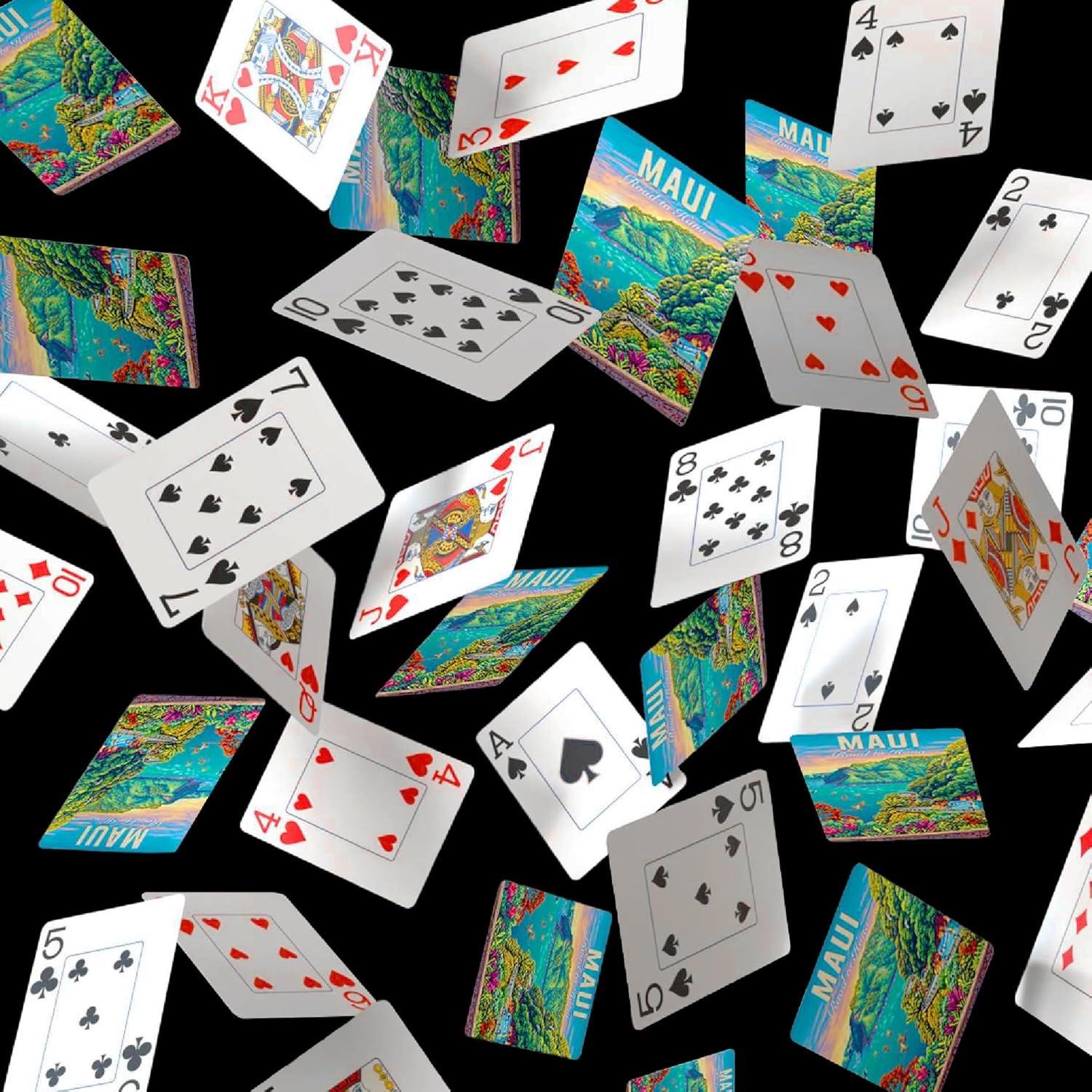 Baraja de Cartas Premium Boardwalk Puzzles Maui 9x6.5 cm