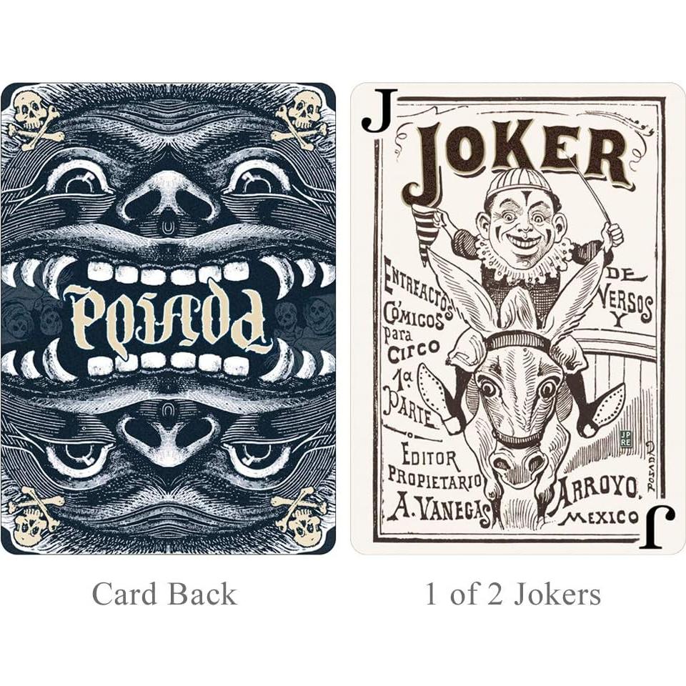 Cartas de Juego Posada de Prospero Art - Baraja Póker Vintage