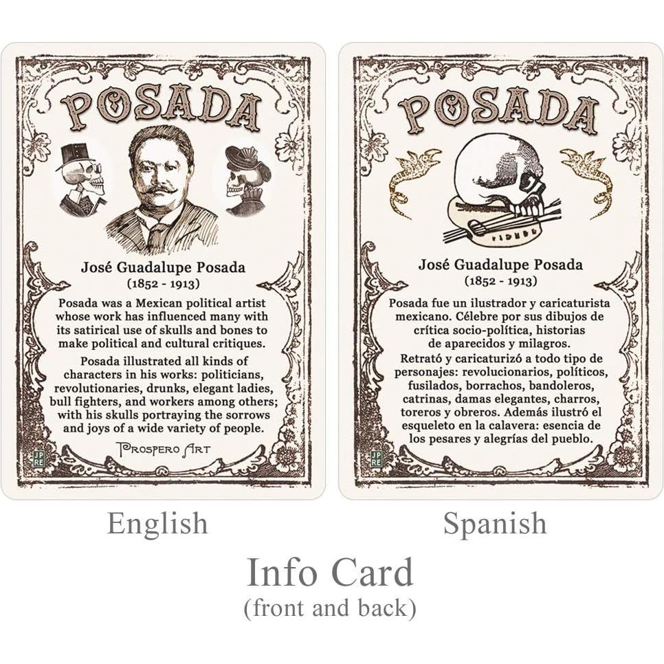 Cartas de Juego Posada de Prospero Art - Baraja Póker Vintage