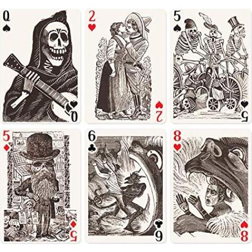 Cartas de Juego Posada de Prospero Art - Baraja Póker Vintage