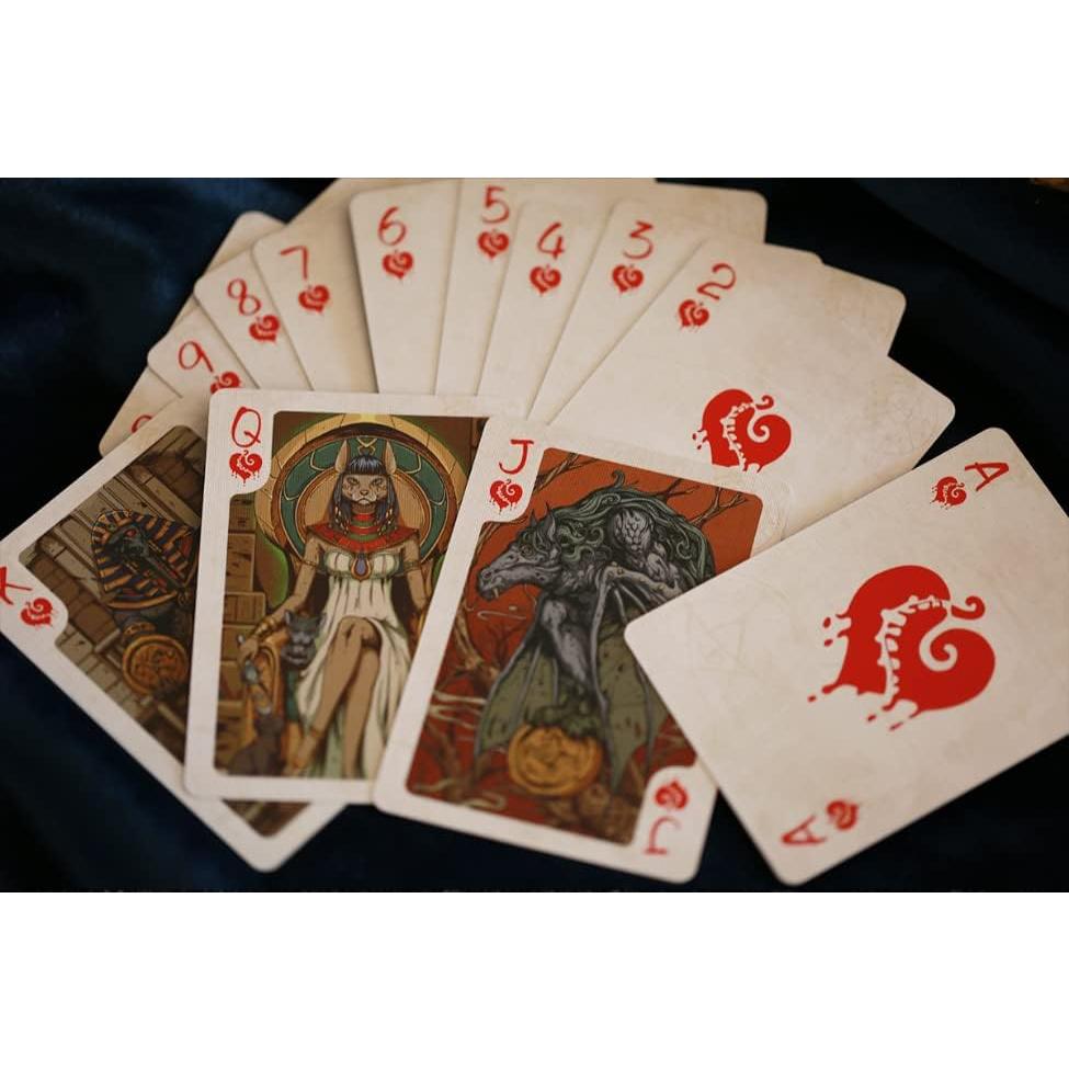 Colección de Cartas de Poker Cthulhu - 78 Cartas de Juego