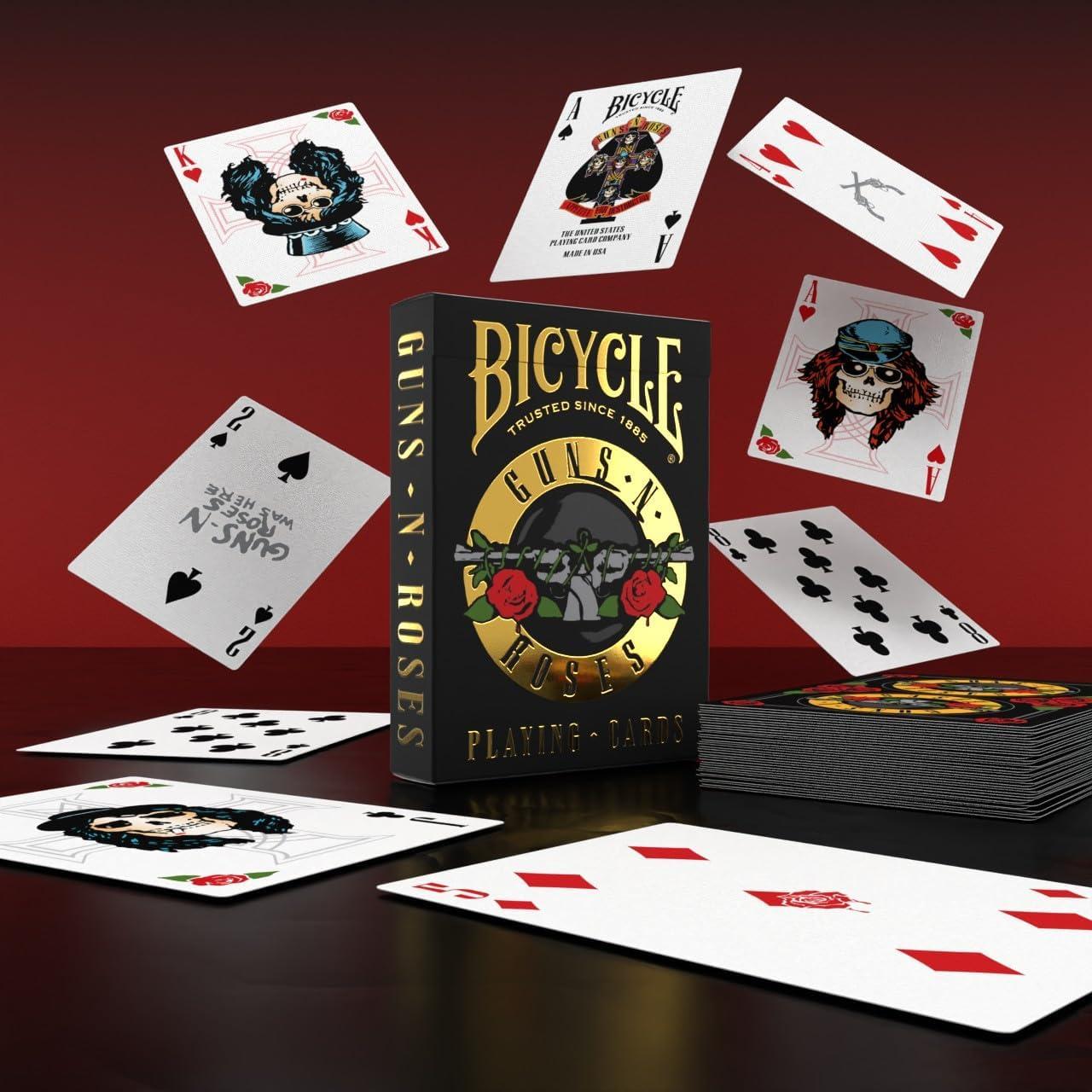 Barajas de Juego Bicycle Guns N' Roses - Edición Especial