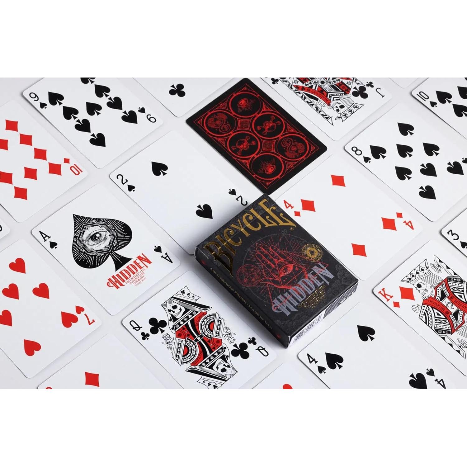 Baraja de Cartas Bicycle Hidden Premium - Sociedades Secretas