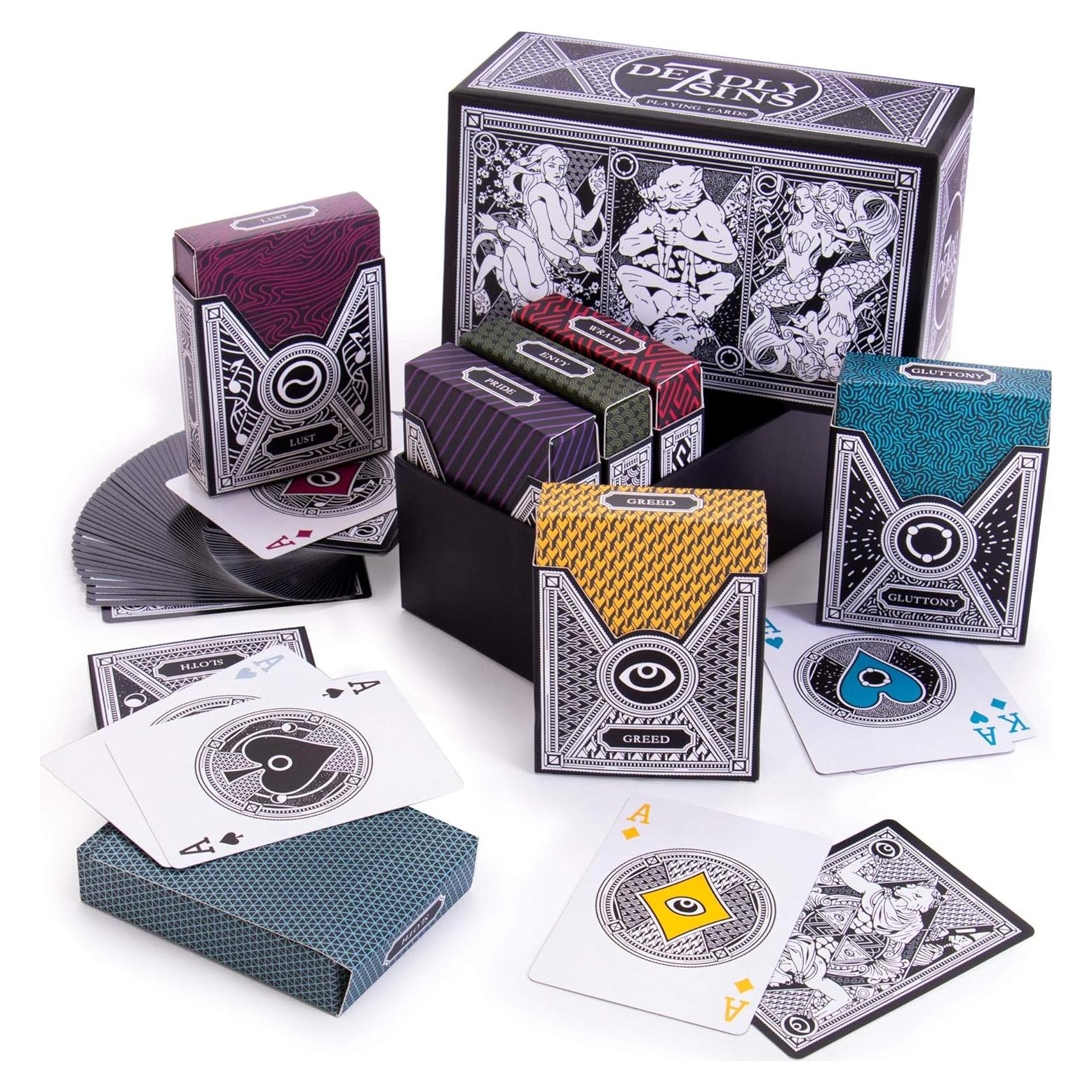 Barajas Premium 7 Pecados Mortales Brybelly - Ilustradas a Mano