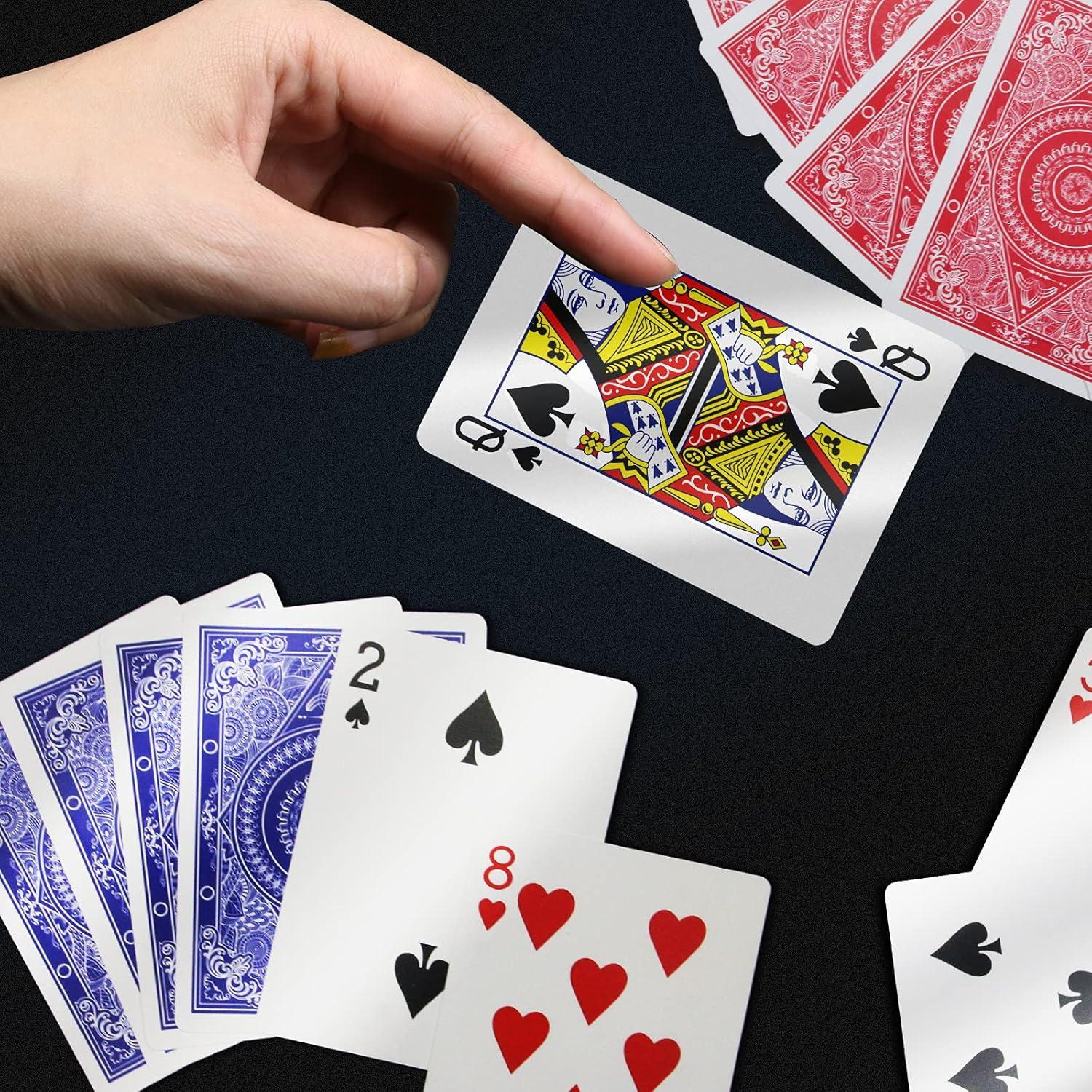 Barajas de Juego INTEGEAR 2 Piezas Plástico Impermeable 6.35x8.89cm