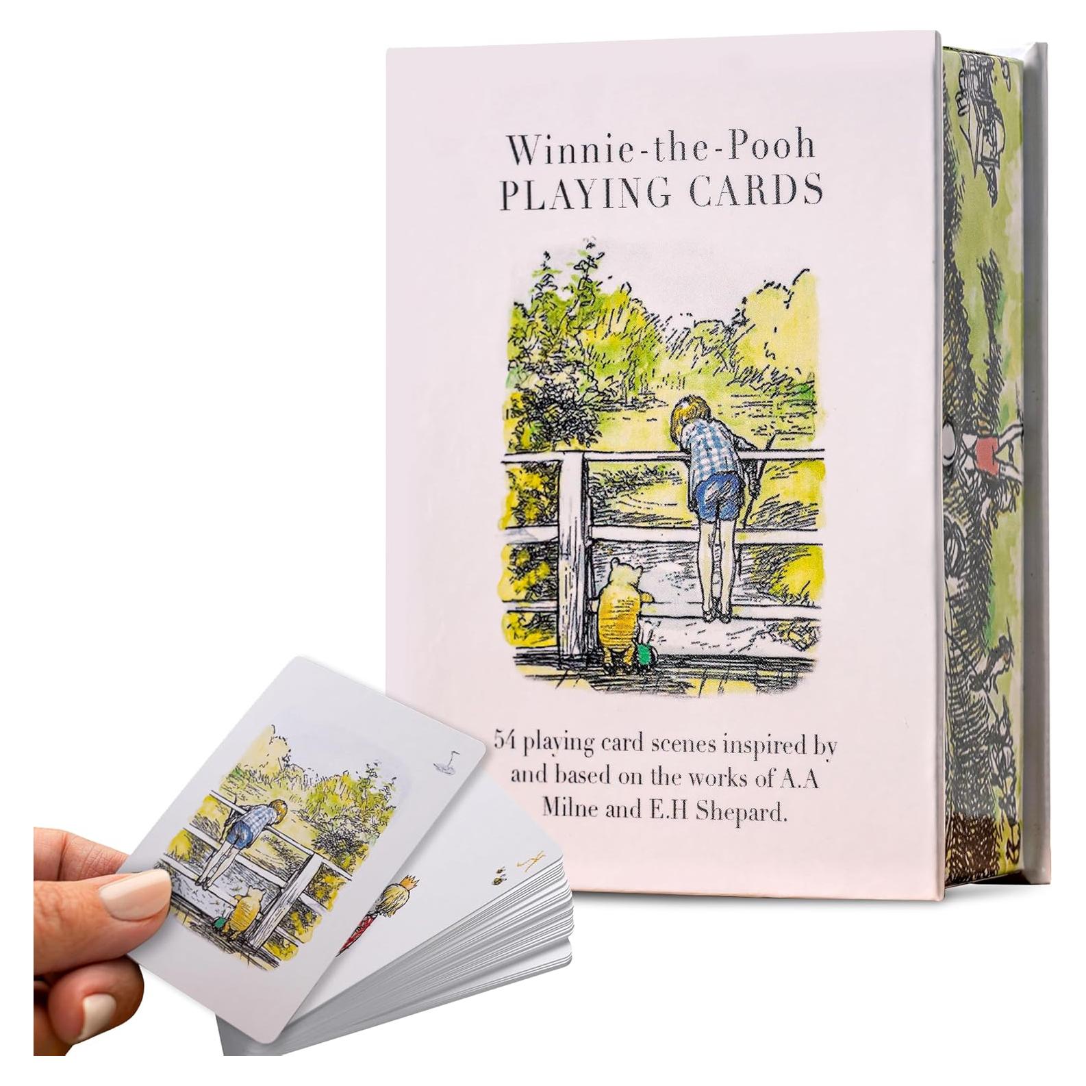 Baraja de Jugar Winnie the Pooh - Cartas Premium con Bordes Dorados