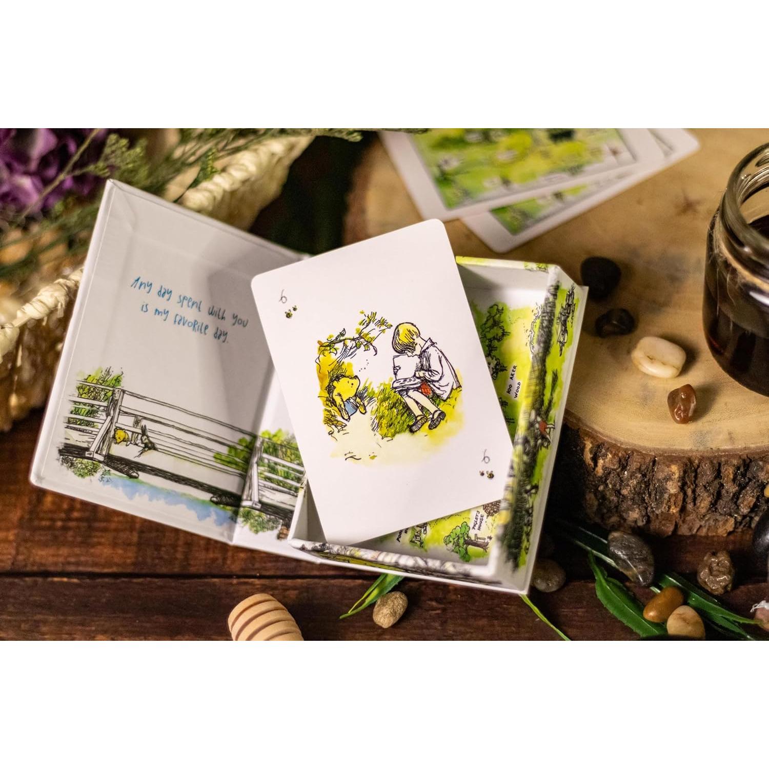 Baraja de Jugar Winnie the Pooh - Cartas Premium con Bordes Dorados