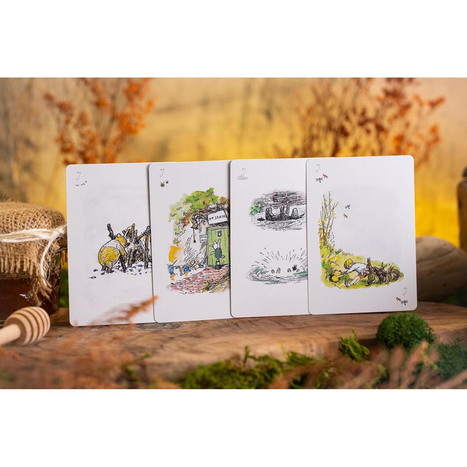 Baraja de Jugar Winnie the Pooh - Cartas Premium con Bordes Dorados