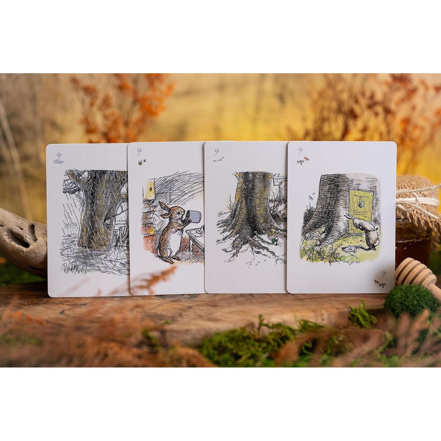 Baraja de Jugar Winnie the Pooh - Cartas Premium con Bordes Dorados