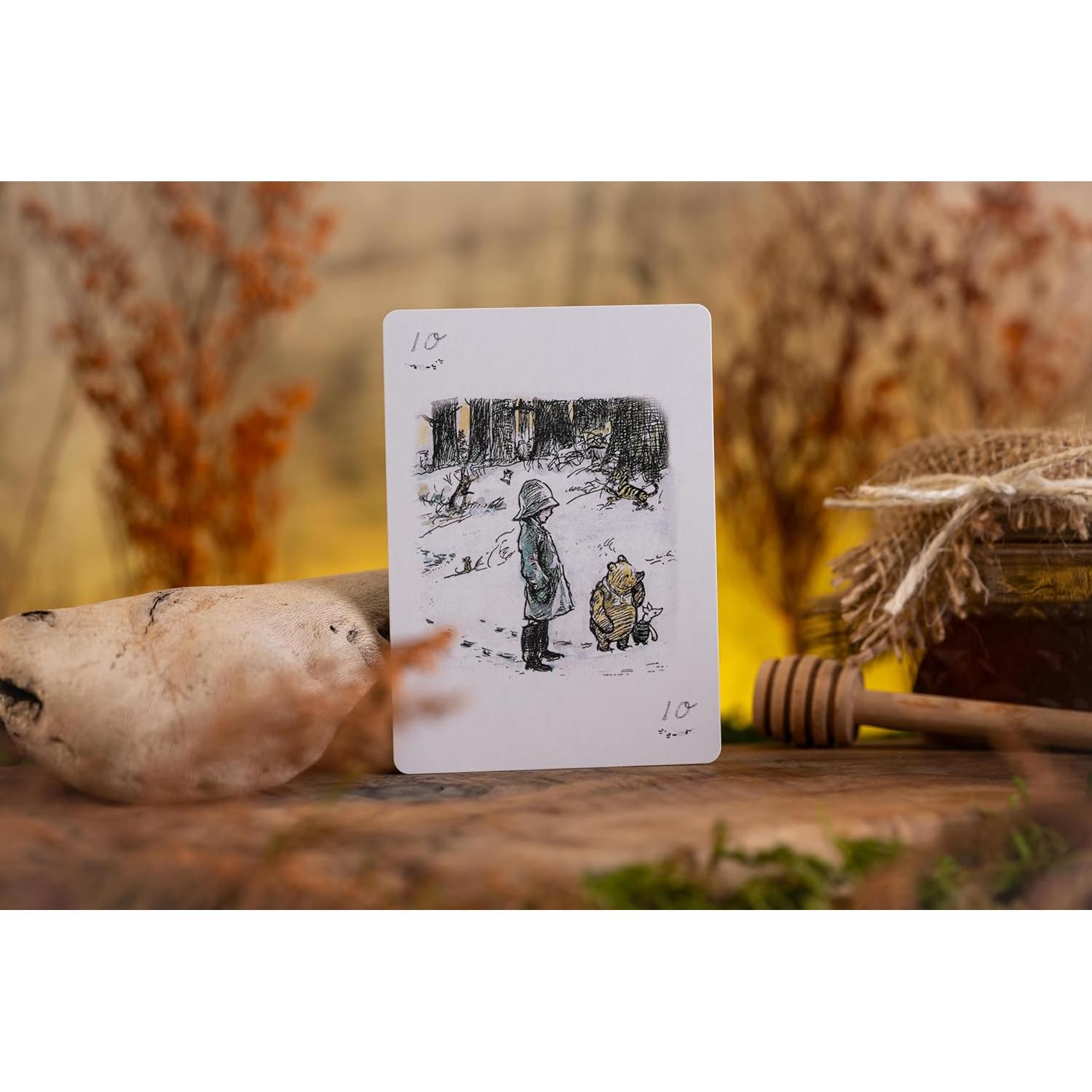 Baraja de Jugar Winnie the Pooh - Cartas Premium con Bordes Dorados