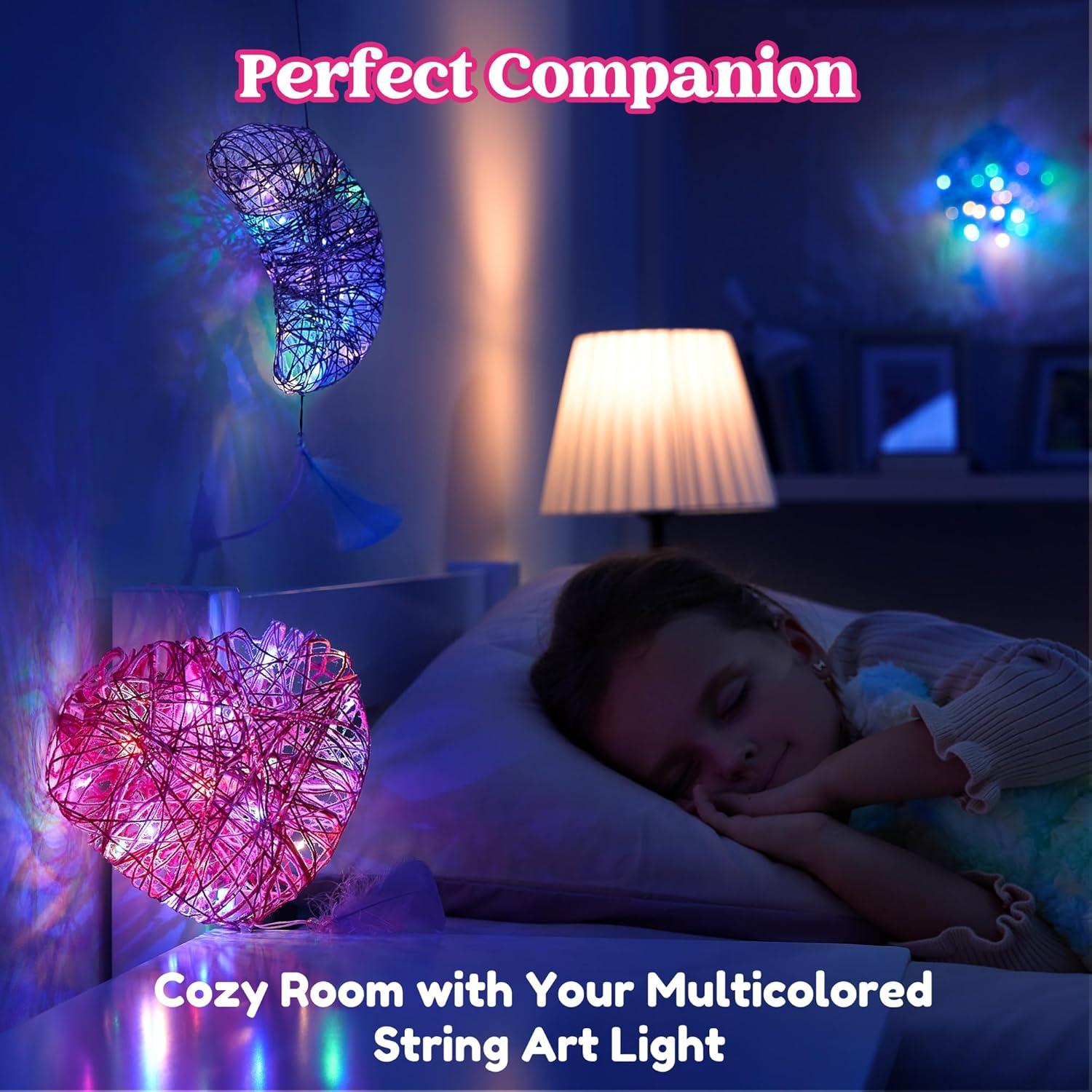 Kit de Arte en Hilo 3D Klever Kits con 30 LED Multicolores