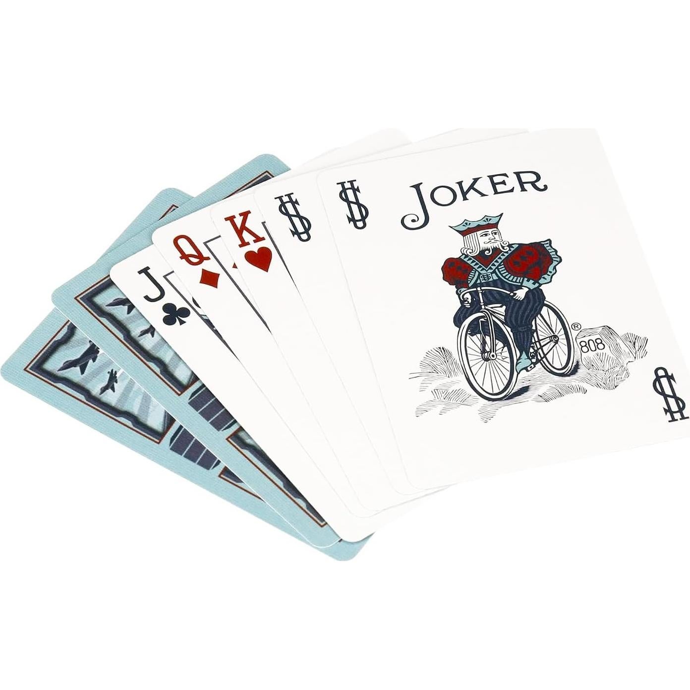 Bicicleta Cartas de Juego Webbed y Fighter Ace - 2 Barajas