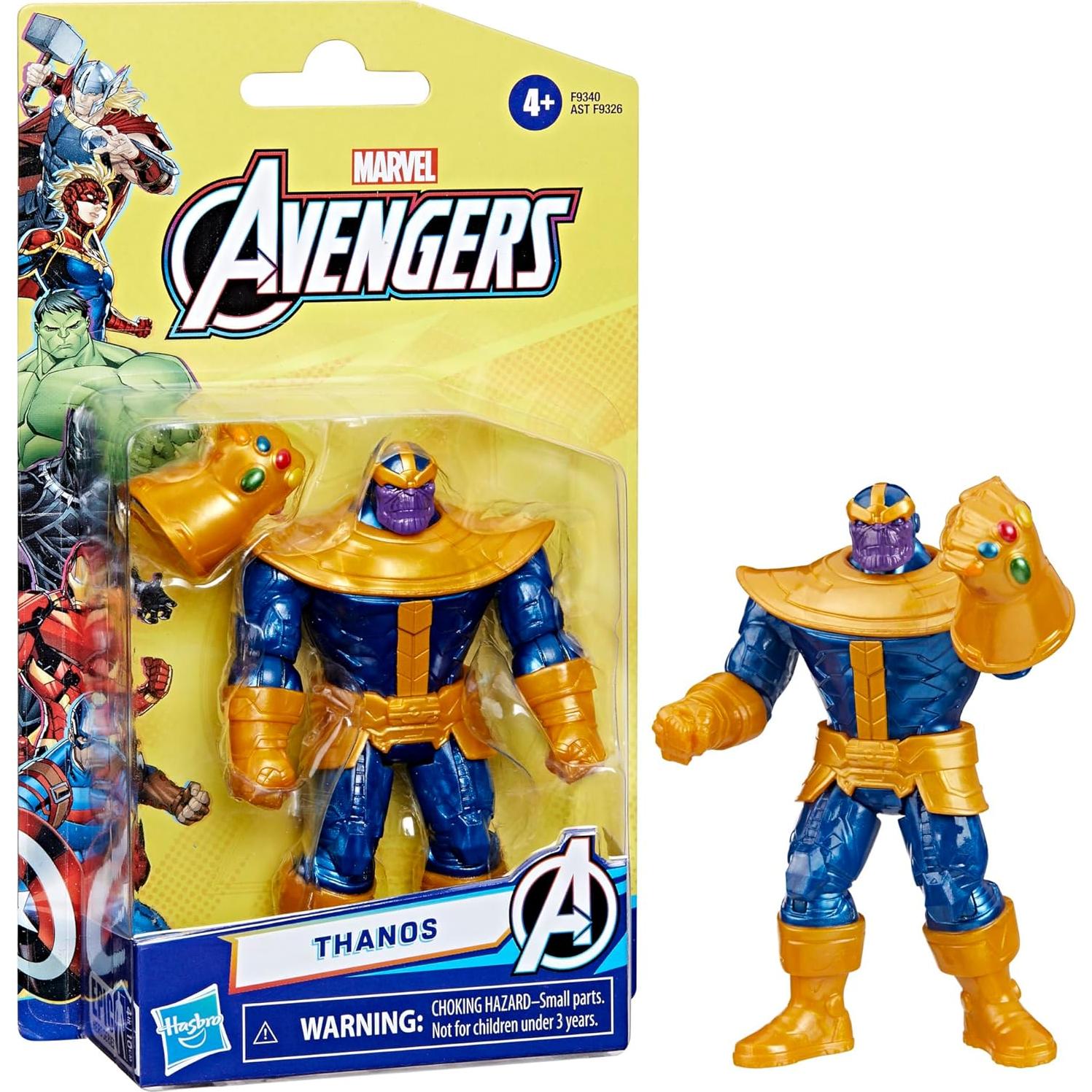 Figura de Acción Deluxe Thanos Marvel 10 cm con Guantelete