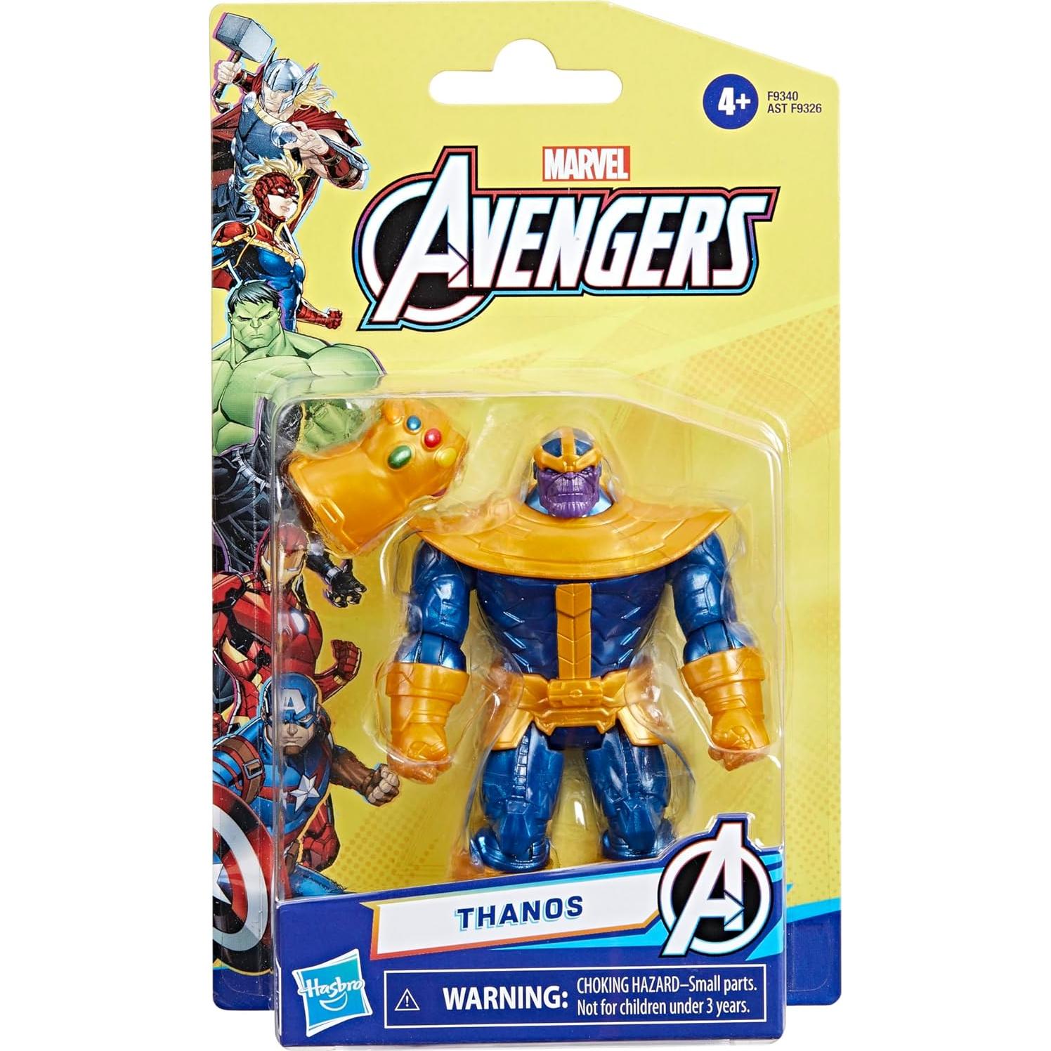 Figura de Acción Deluxe Thanos Marvel 10 cm con Guantelete