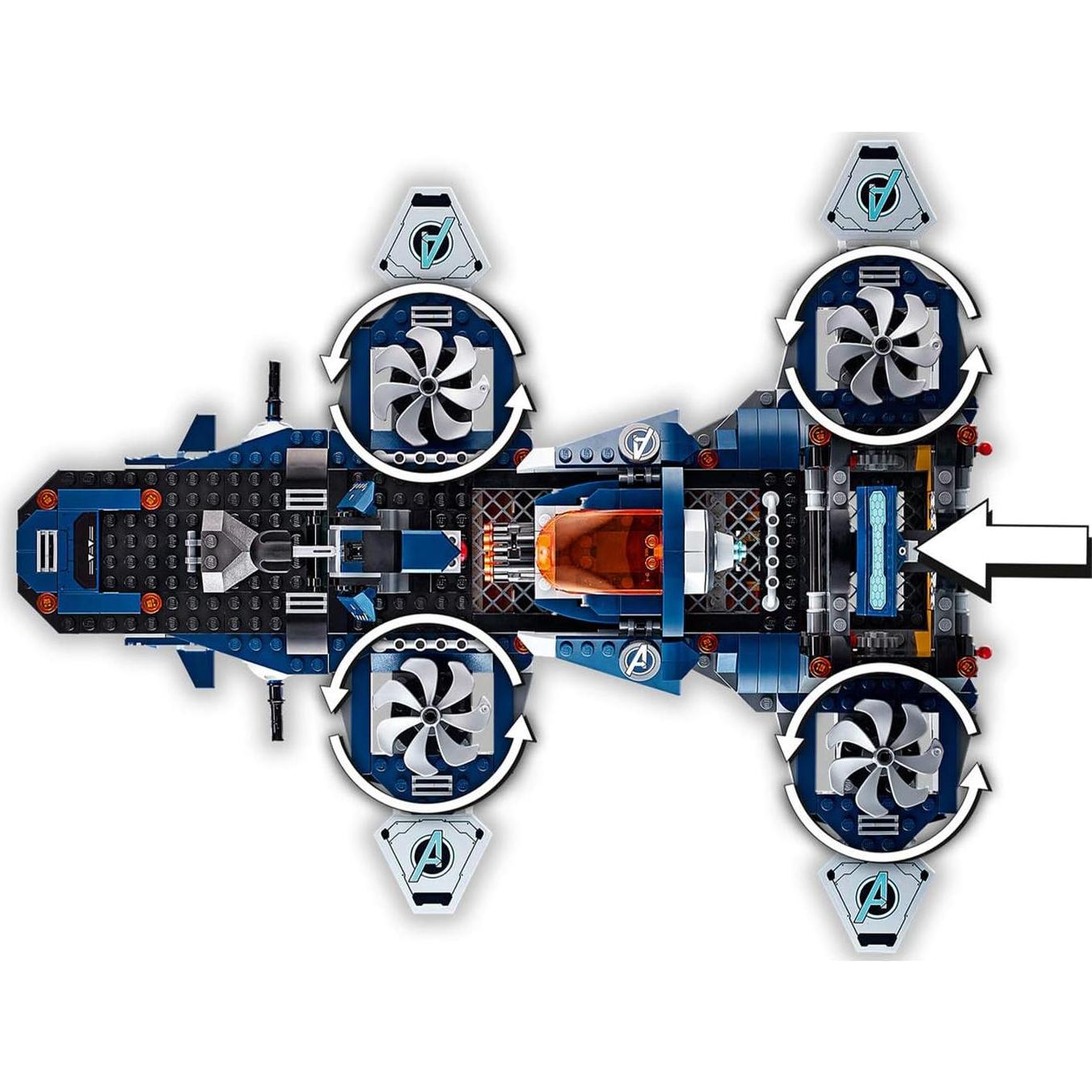 LEGO Marvel Avengers Helicarrier 76153 Juguete 1244 Piezas