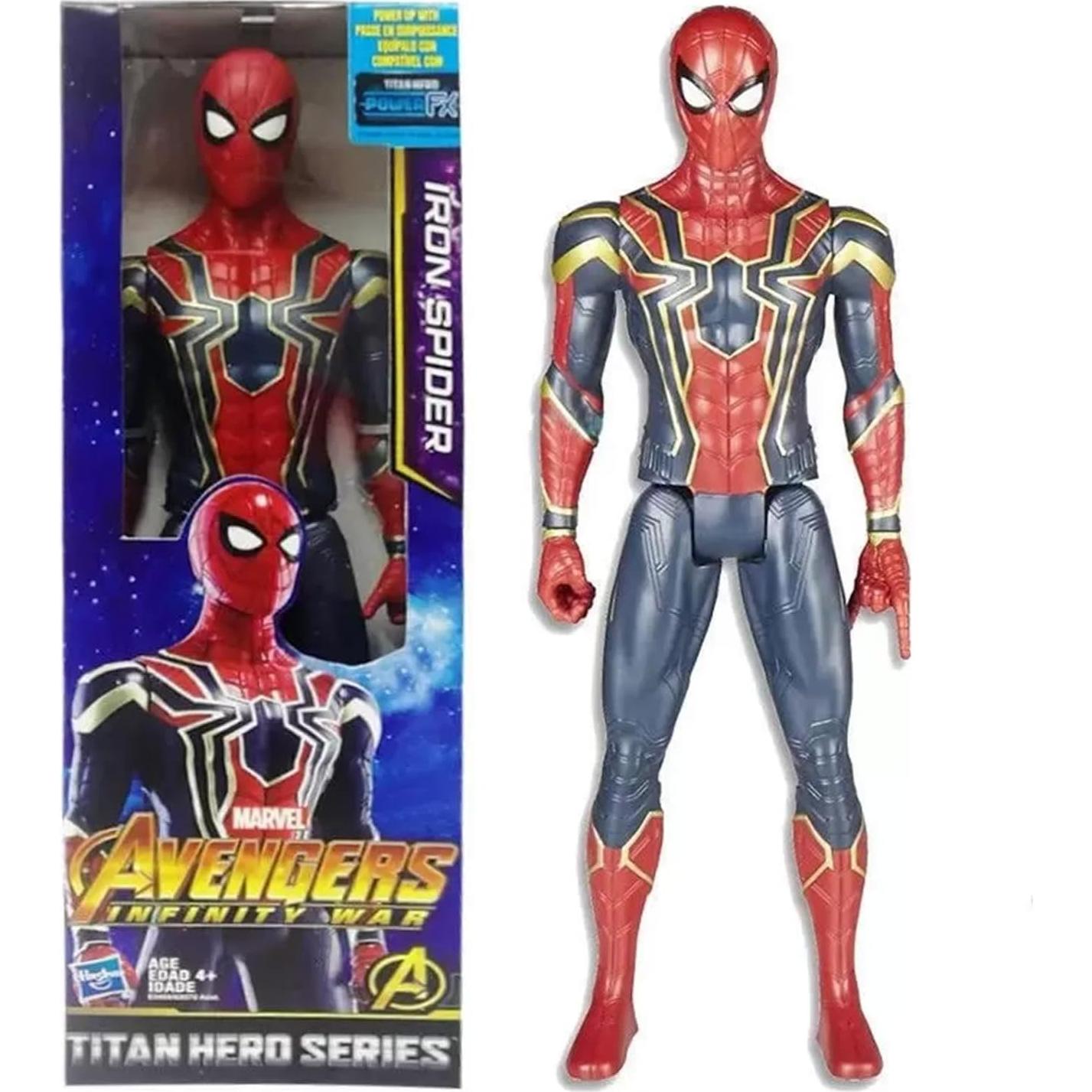Figura Iron Spider 30.48 cm Titan Hero Power FX Hasbro