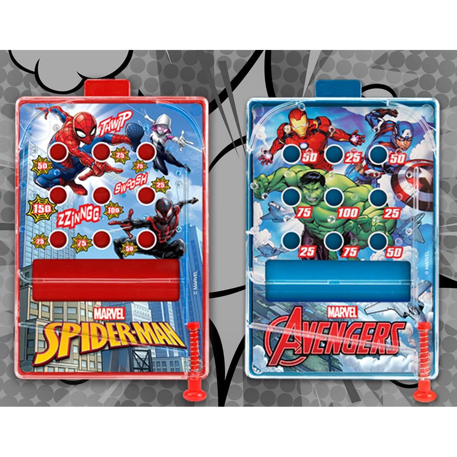 Juego de Pinball Portátil Marvel JA-RU 15.24 cm Variado