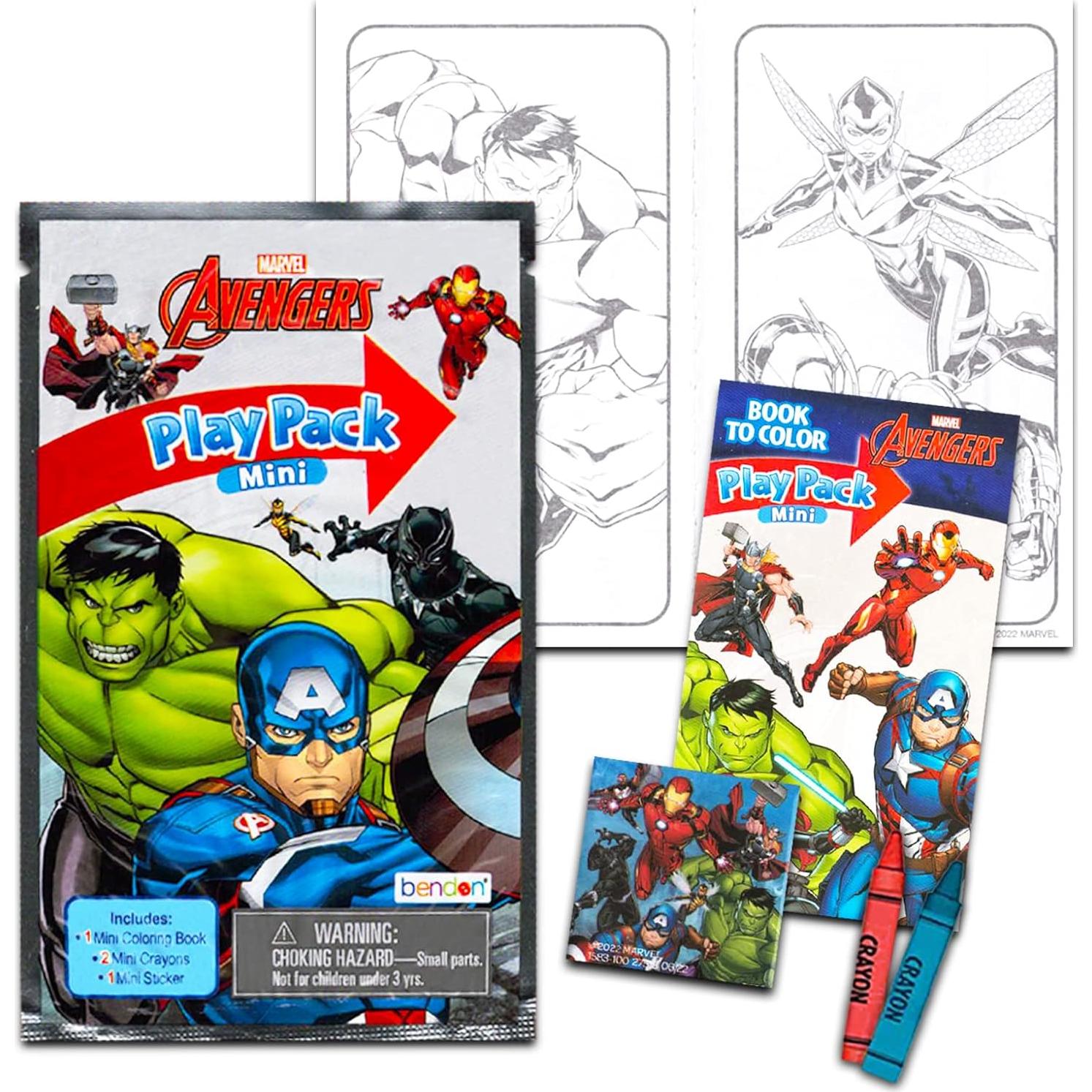 Conjunto de Mini Regalos de Fiesta Avengers - 24 Paquetes de Juego