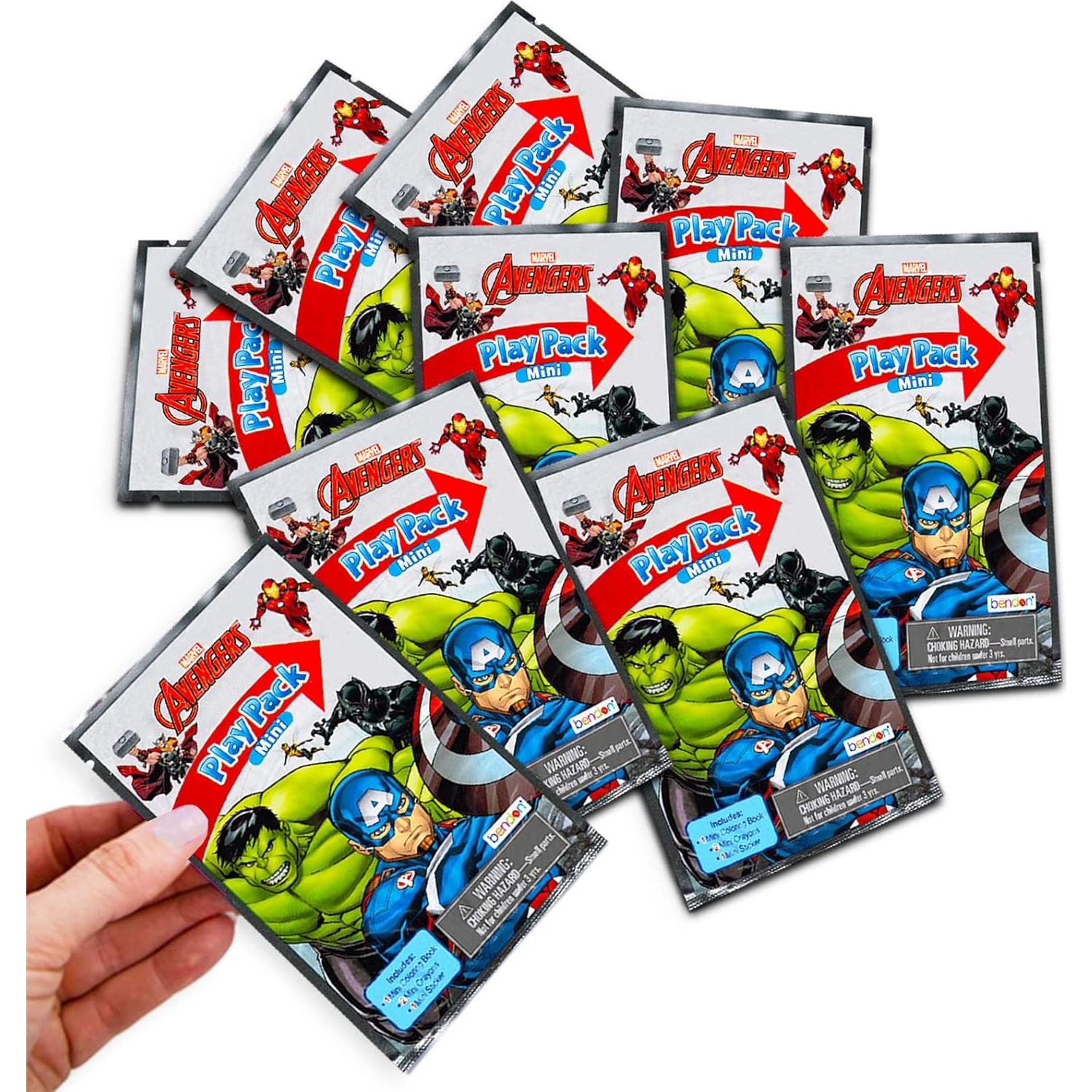 Conjunto de Mini Regalos de Fiesta Avengers - 24 Paquetes de Juego