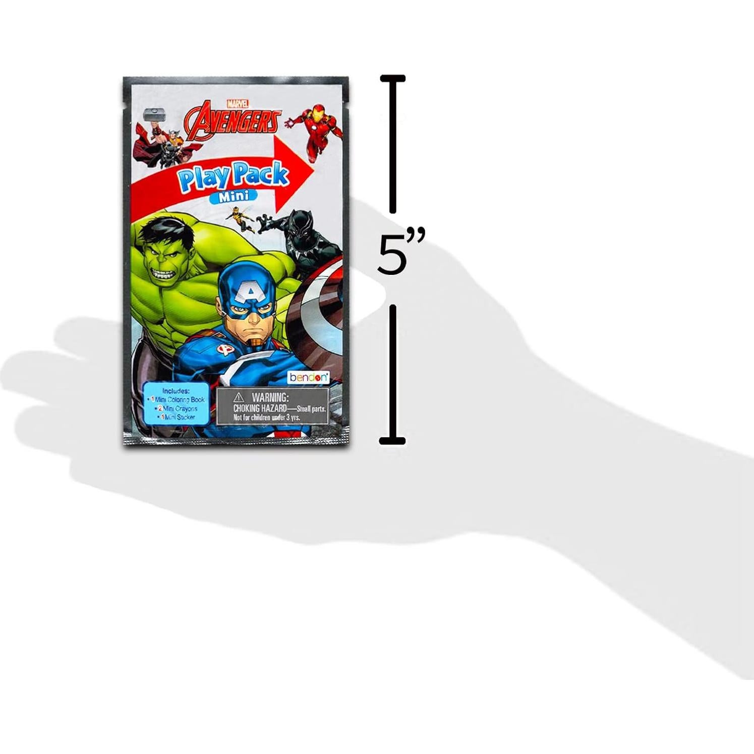 Conjunto de Mini Regalos de Fiesta Avengers - 24 Paquetes de Juego