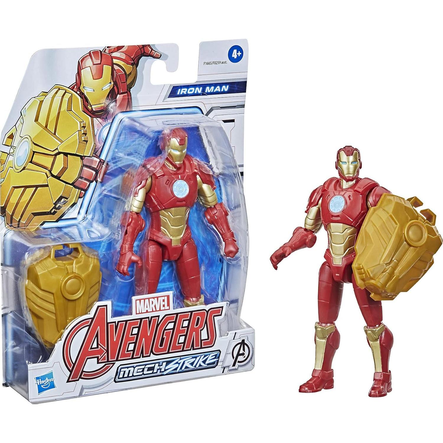 Figura de Acción Iron Man Mech Strike Hasbro 20.99 cm para Niños