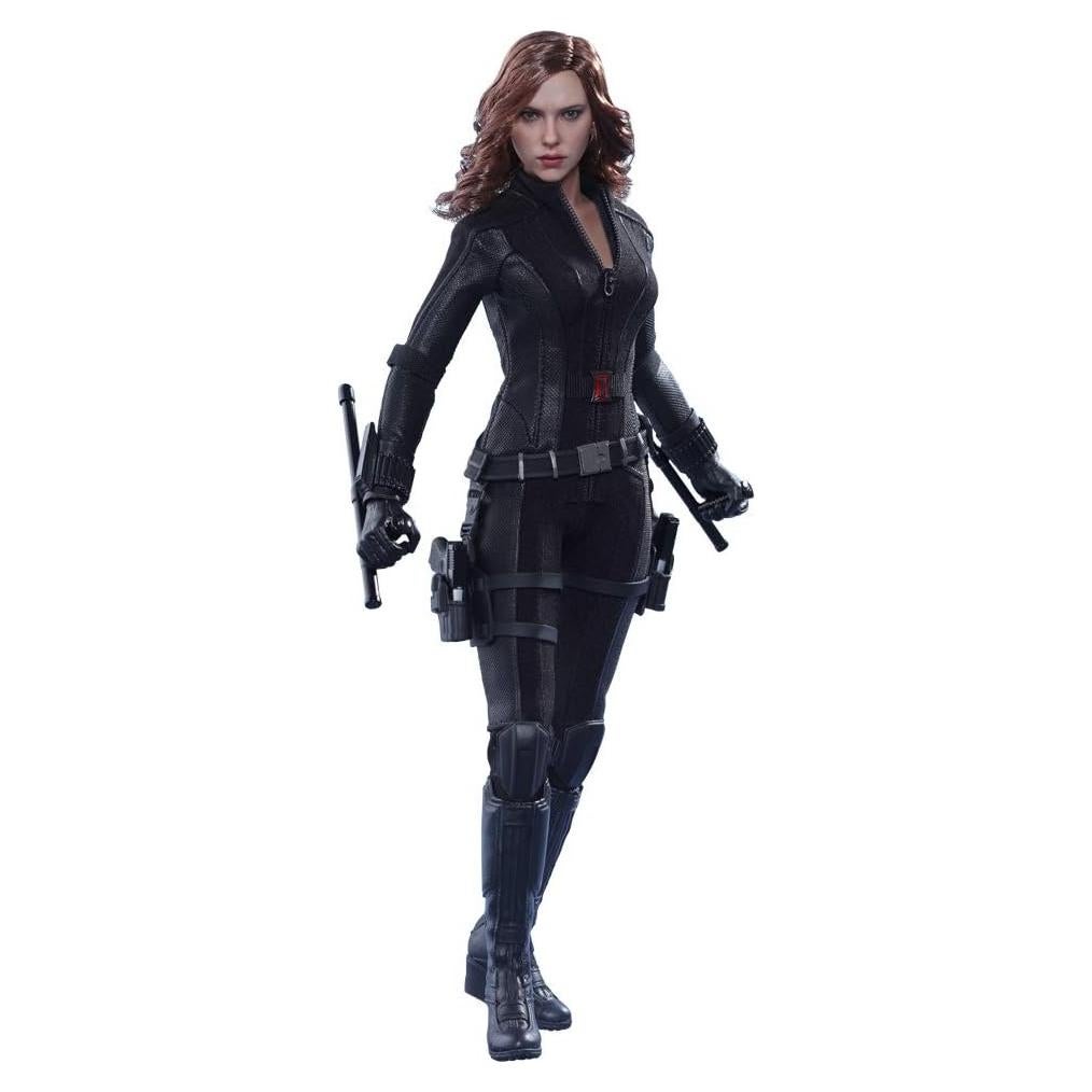 Figura Coleccionable Hot Toys Viuda Negra 1/6 Marvel Guerra Civil