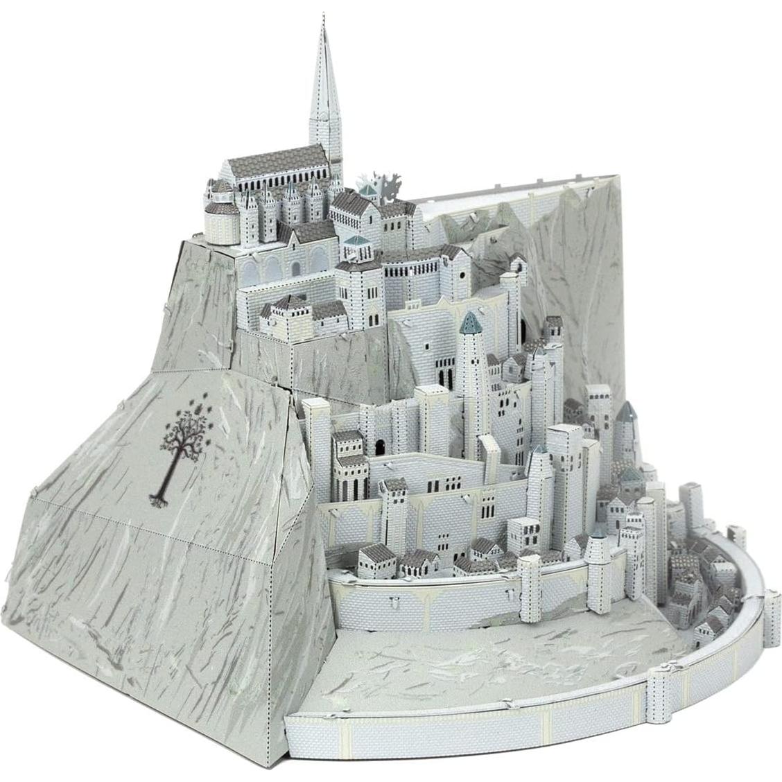Modelo 3D Minas Tirith Metal Earth - Kit Premium 204 Piezas