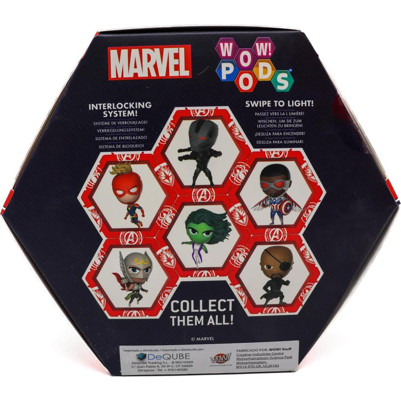 Figura Bobble-Head Máquina de Guerra Marvel Avengers 10.4 cm