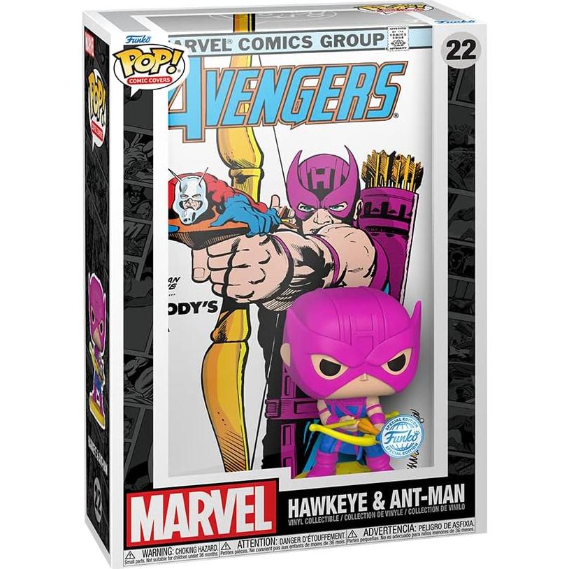 Figura Pop Marvel Avengers Hawkeye y Ant Man 10 cm