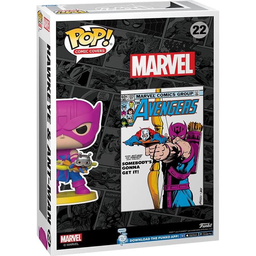 Figura Pop Marvel Avengers Hawkeye y Ant Man 10 cm